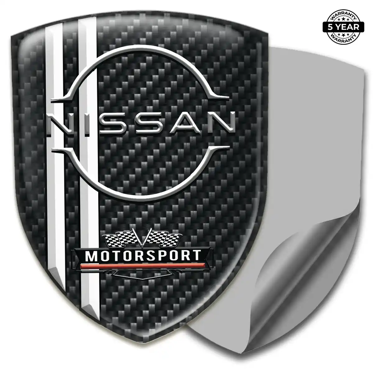 Nissan Epoxy Domed Sticker Outer Style