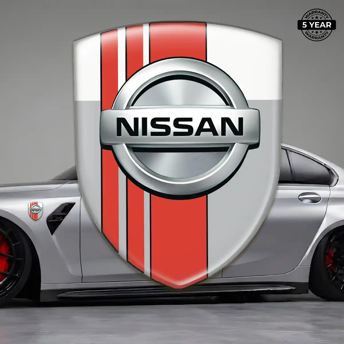 Nissan Epoxy Domed Sticker Performance Style