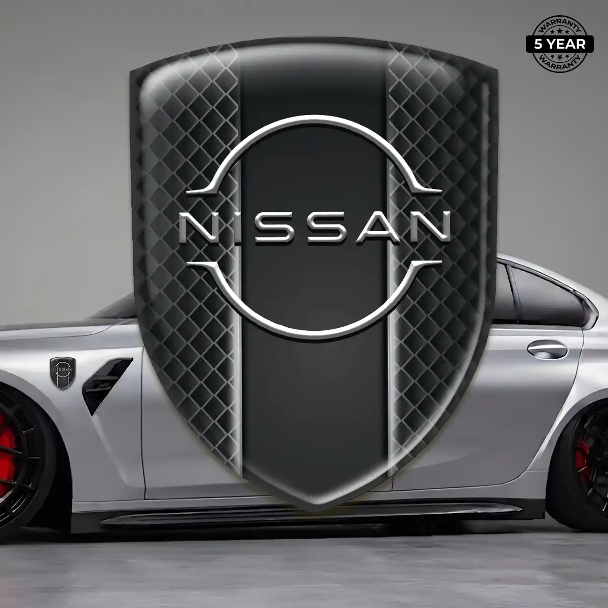 Nissan Epoxy Domed Sticker Premium Dome