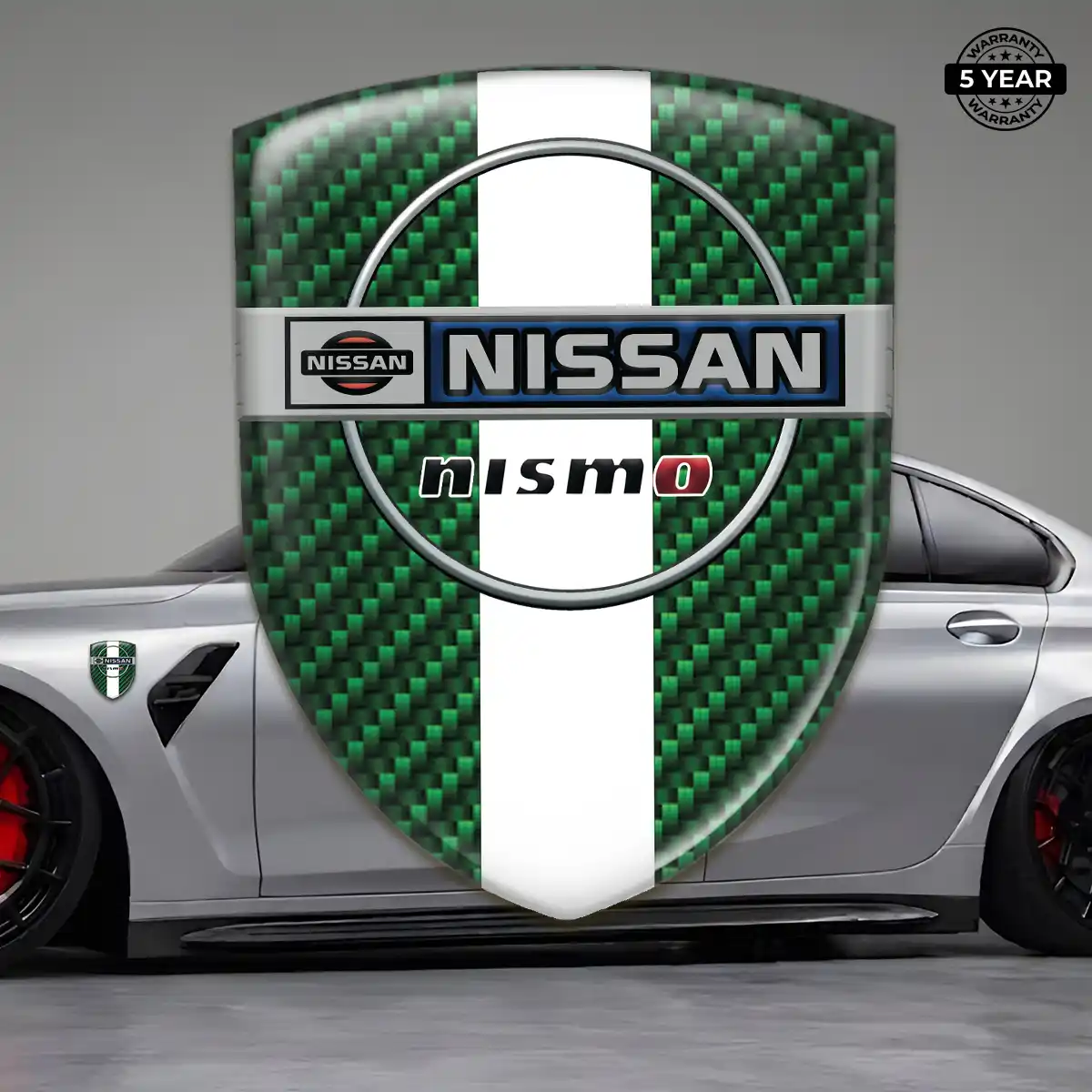 Nissan Epoxy Domed Sticker Prestige Line