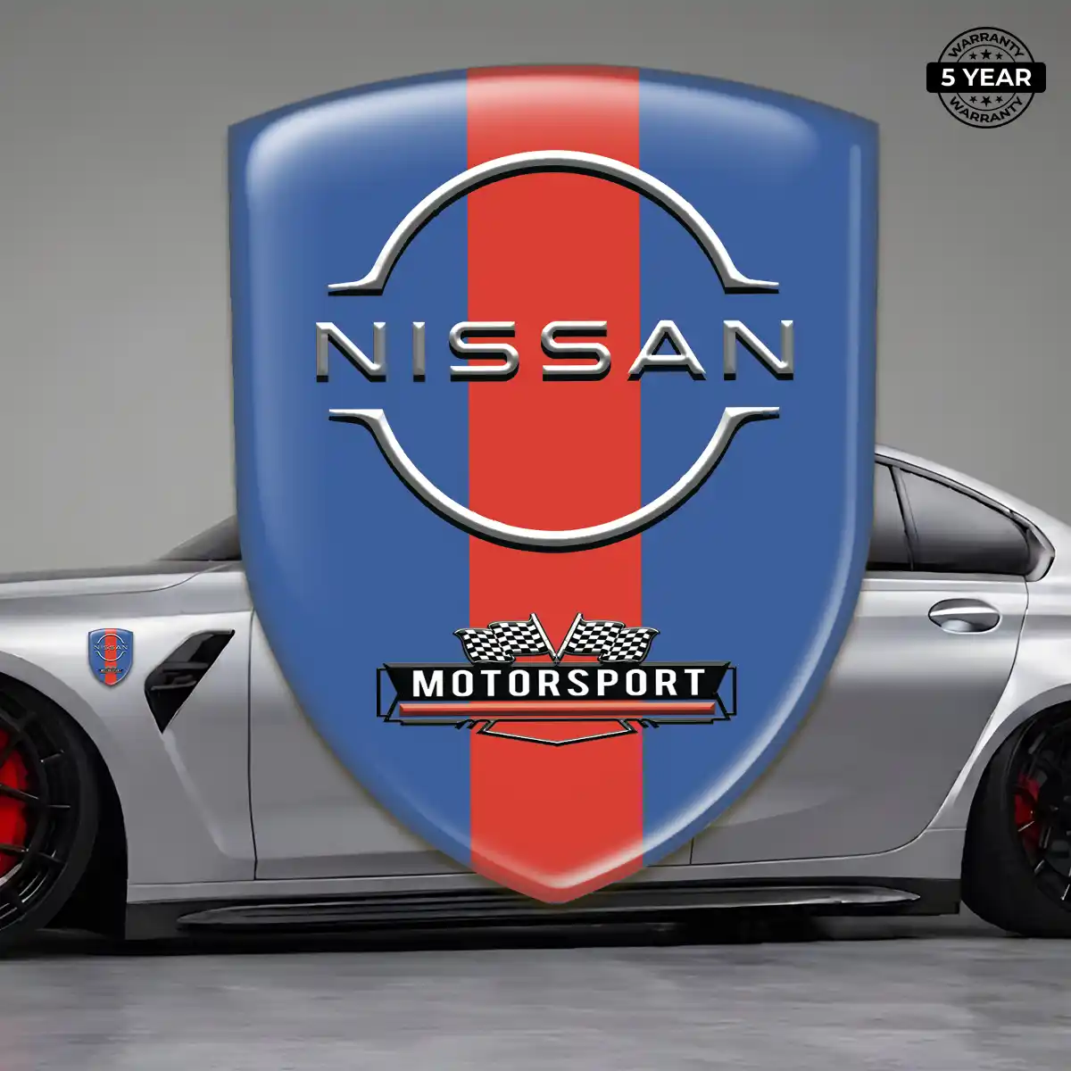 Nissan Epoxy Domed Sticker Prime Quality