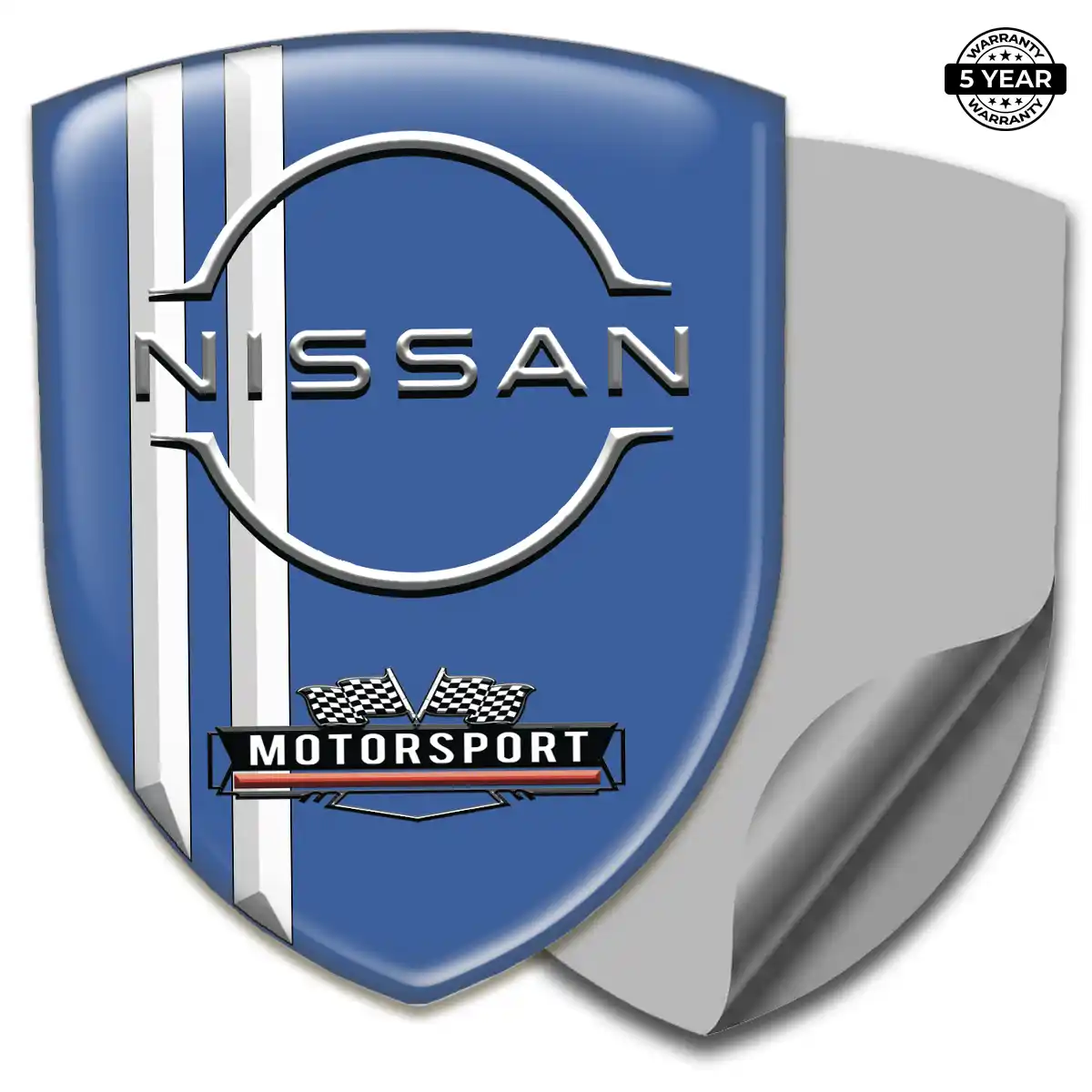 Nissan Epoxy Domed Sticker Resin Elite