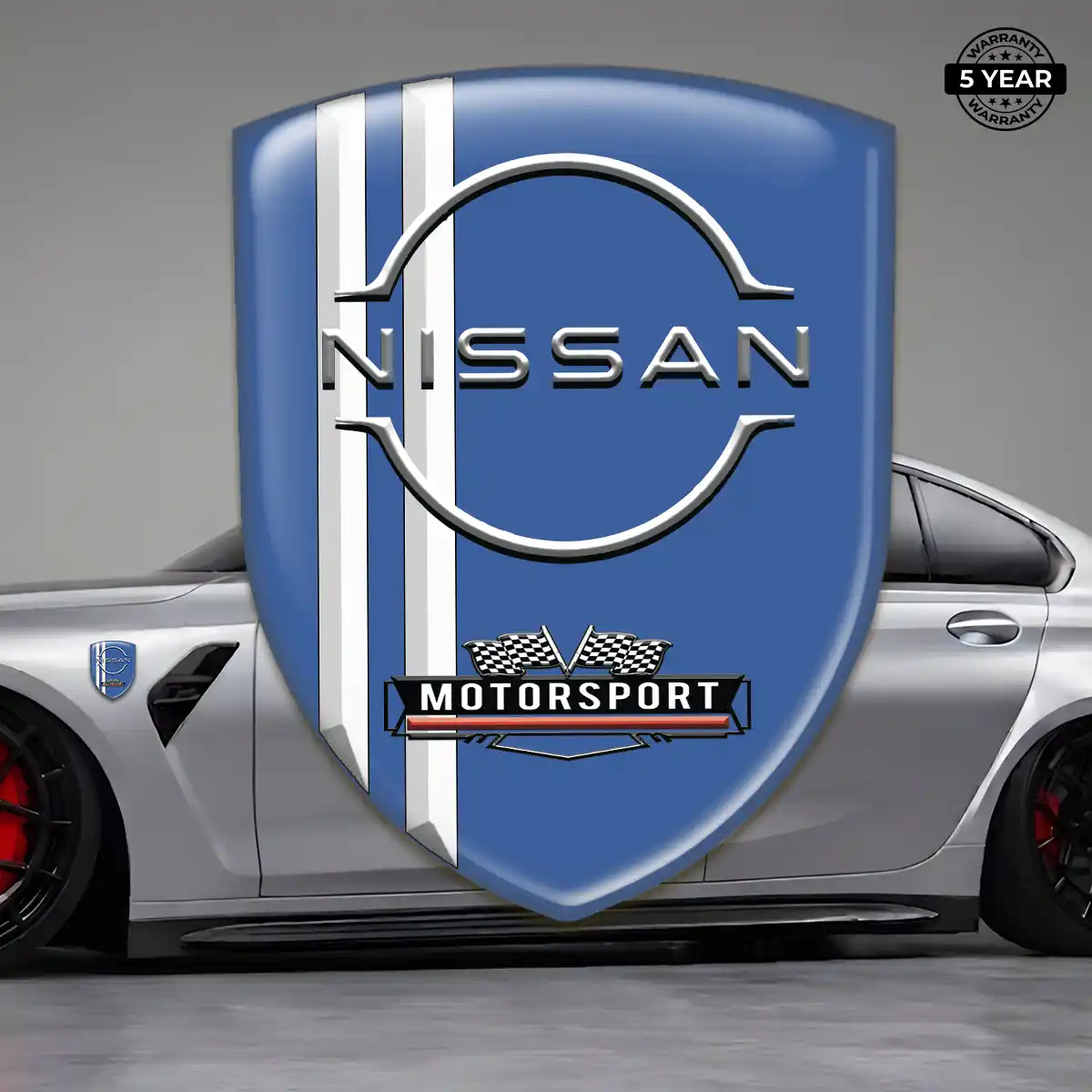 Nissan Epoxy Domed Sticker Resin Elite