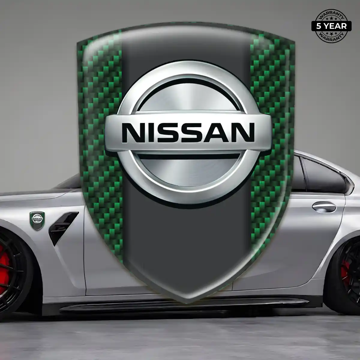 Nissan Epoxy Domed Sticker Signature Grade