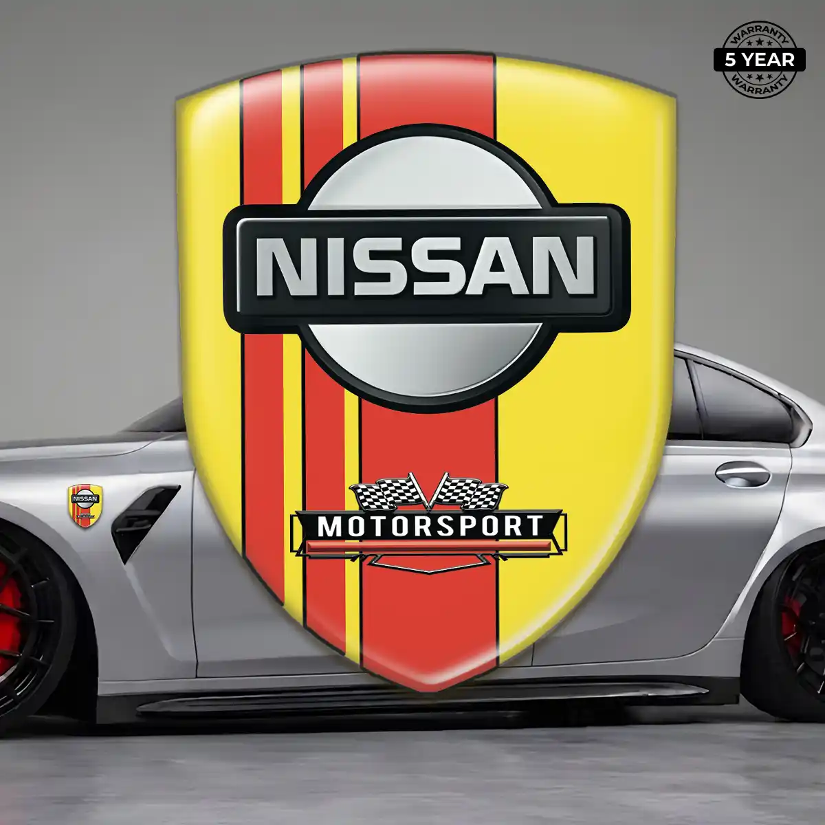Nissan Epoxy Domed Sticker Street Tuning