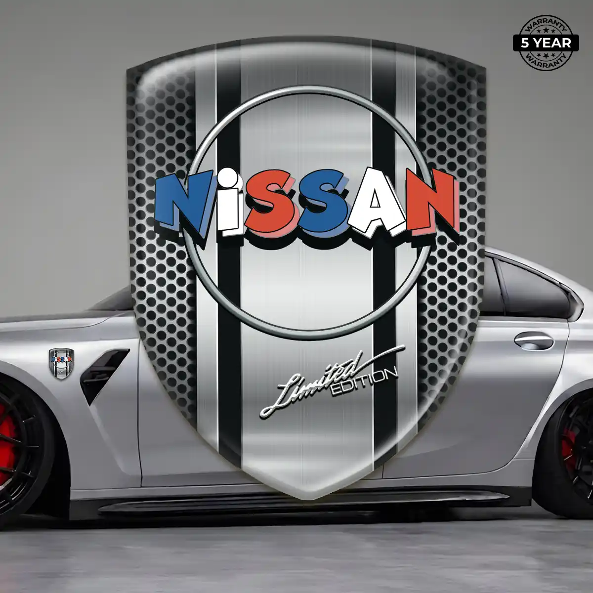 Nissan Gel Badge Sticker Cabin Style