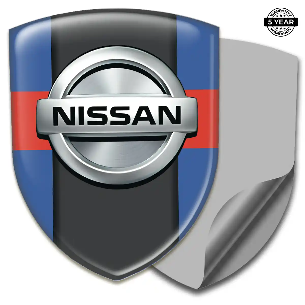 Nissan Gel Badge Sticker Deluxe Edition