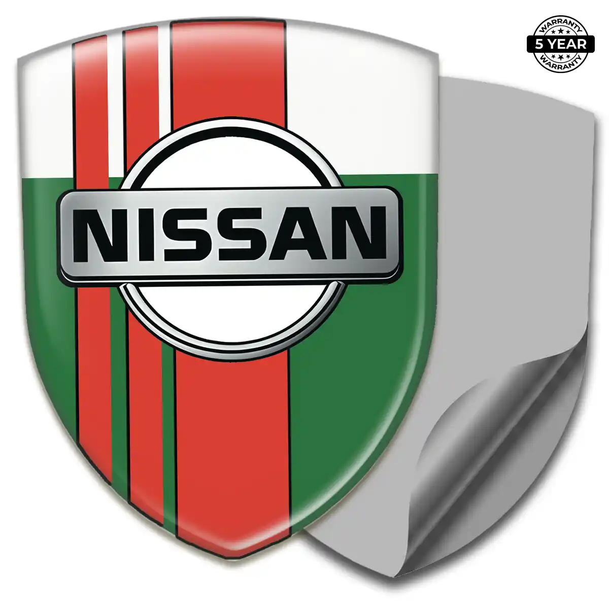 Nissan Gel Badge Sticker Elite Finish