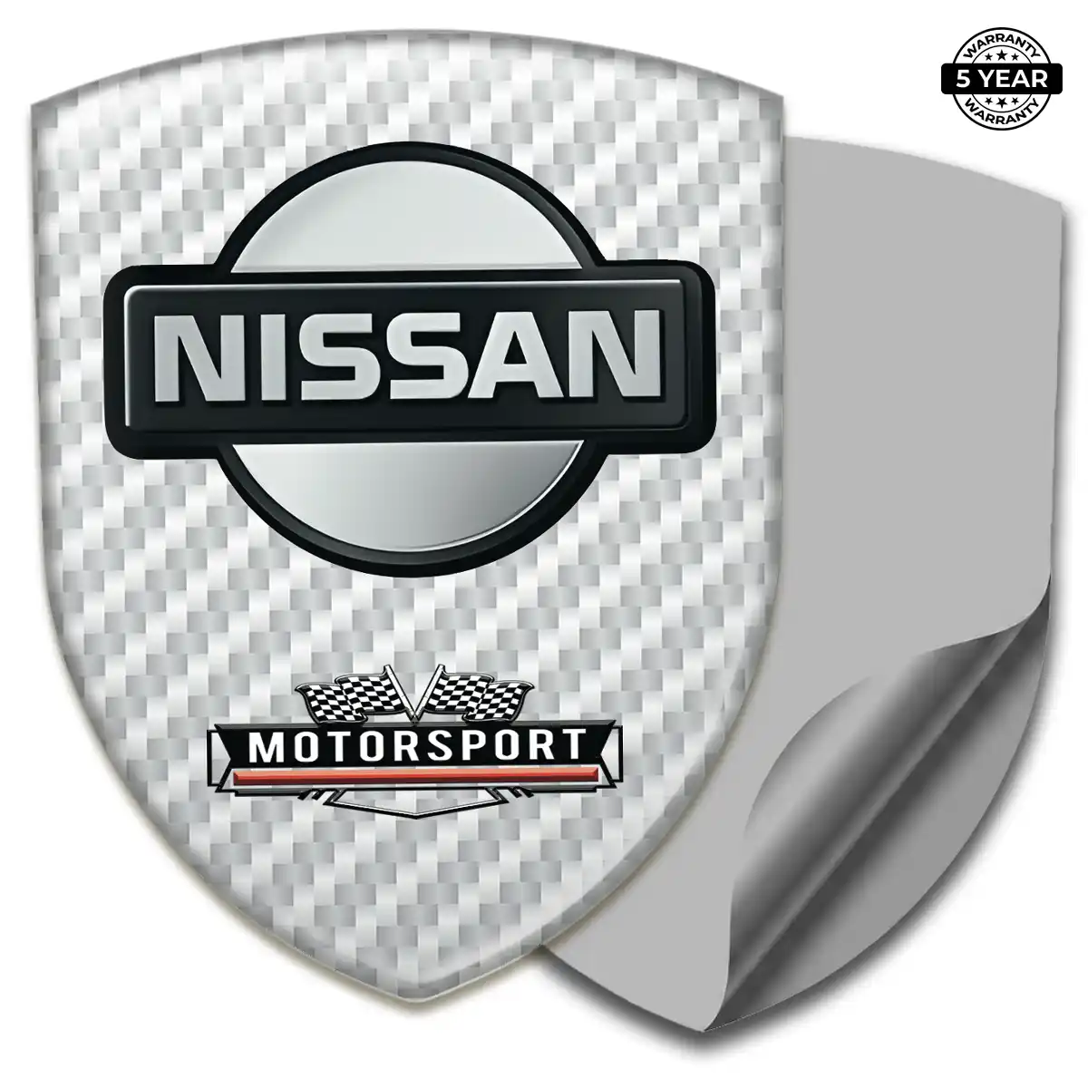 Nissan Gel Badge Sticker Interior Luxe