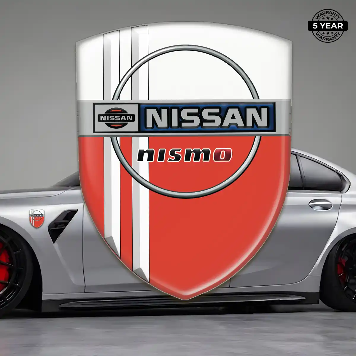 Nissan Gel Badge Sticker Noble Edition