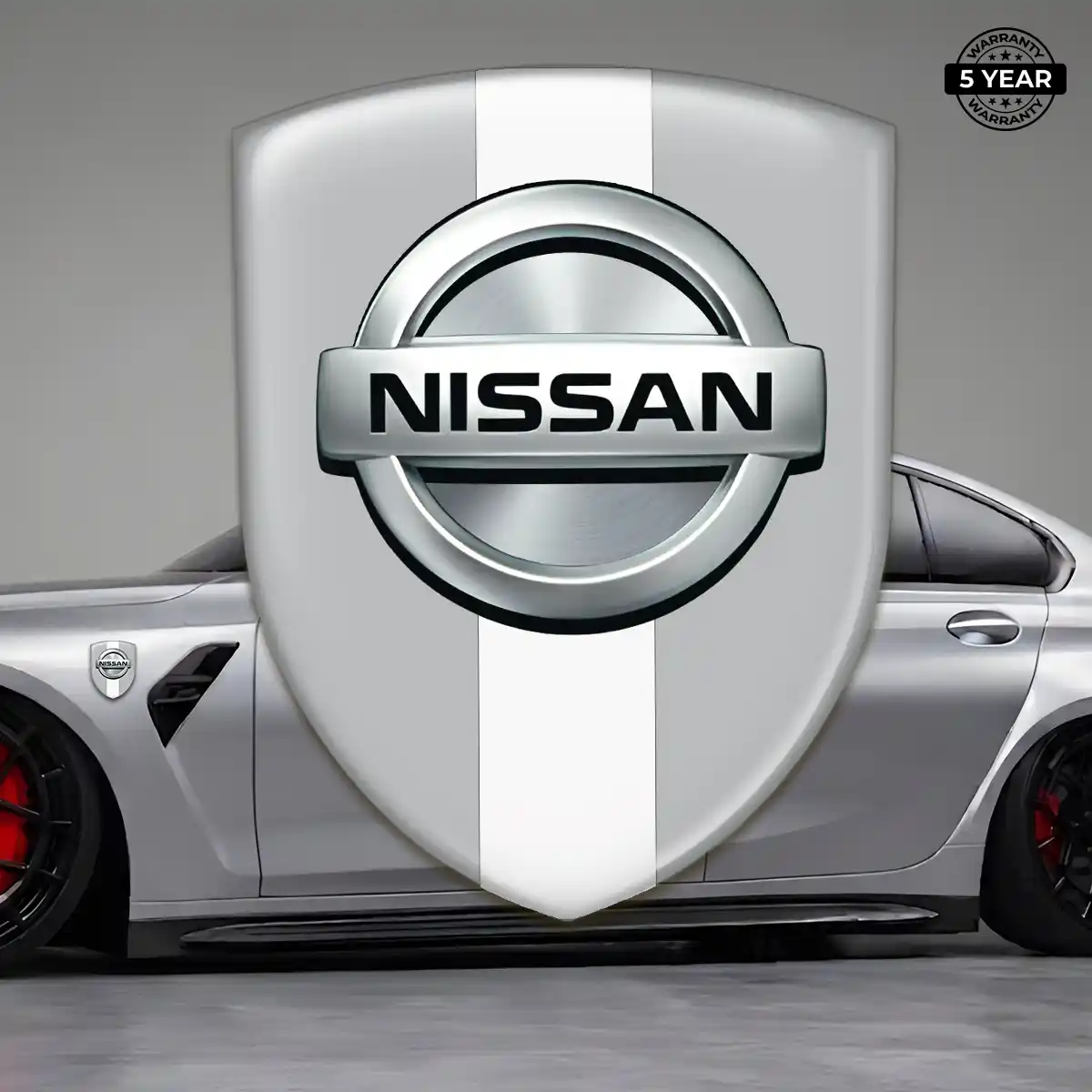 Nissan Gel Badge Sticker Opulent Line