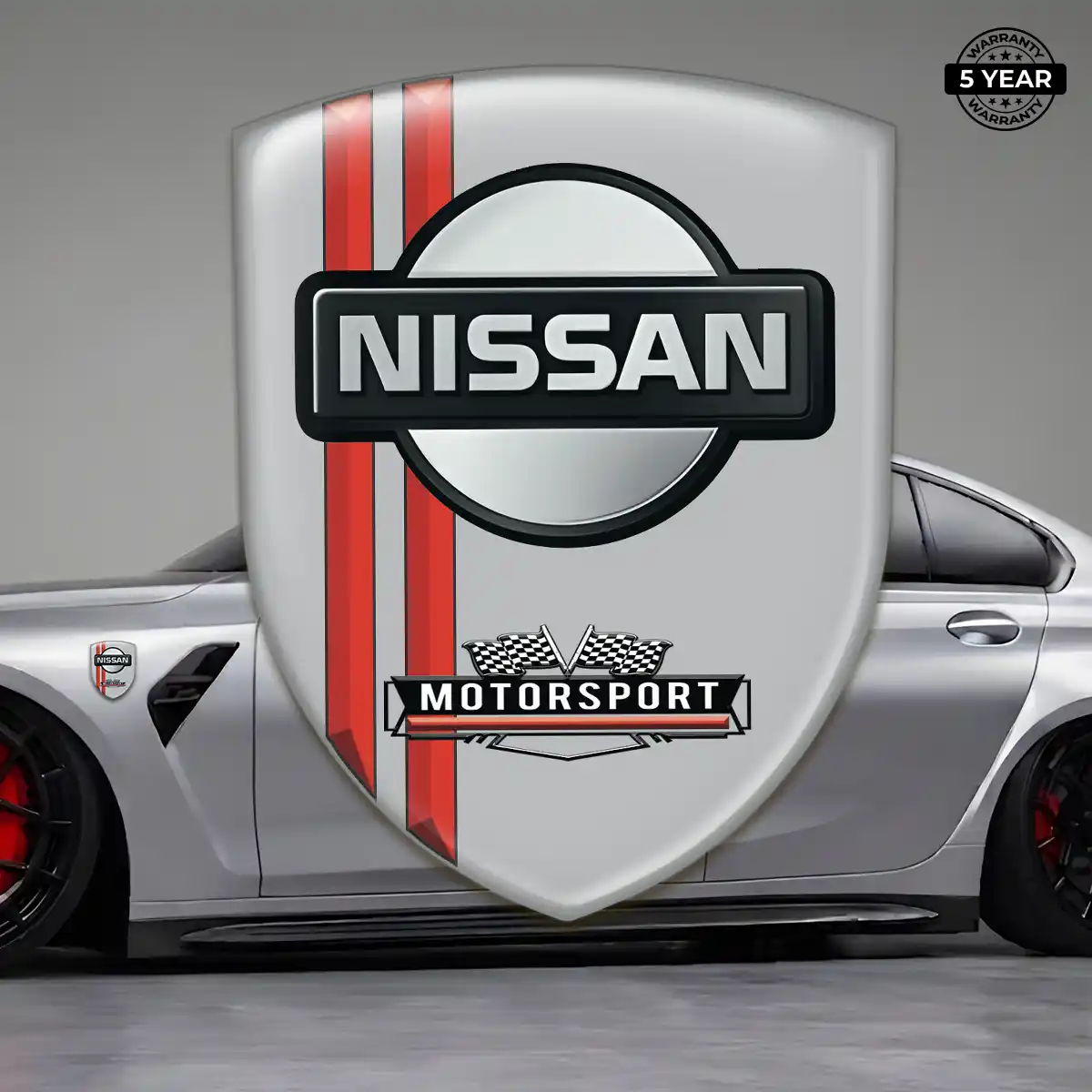 Nissan Gel Badge Sticker Superior Craft