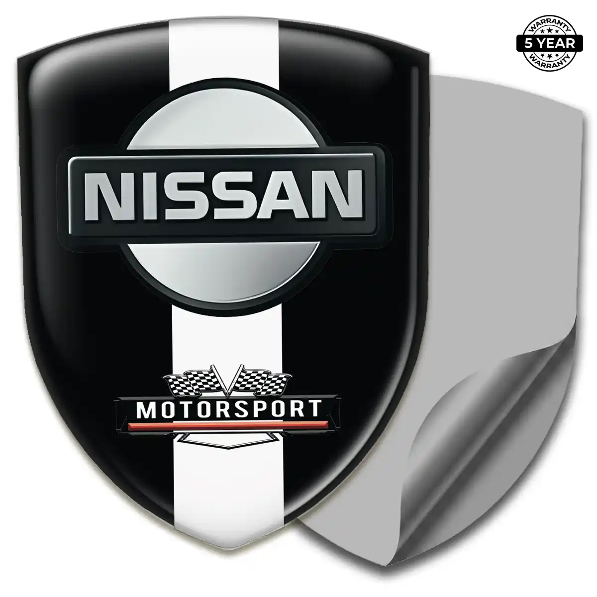 Nissan Gel Emblem Sticker Elite Edition
