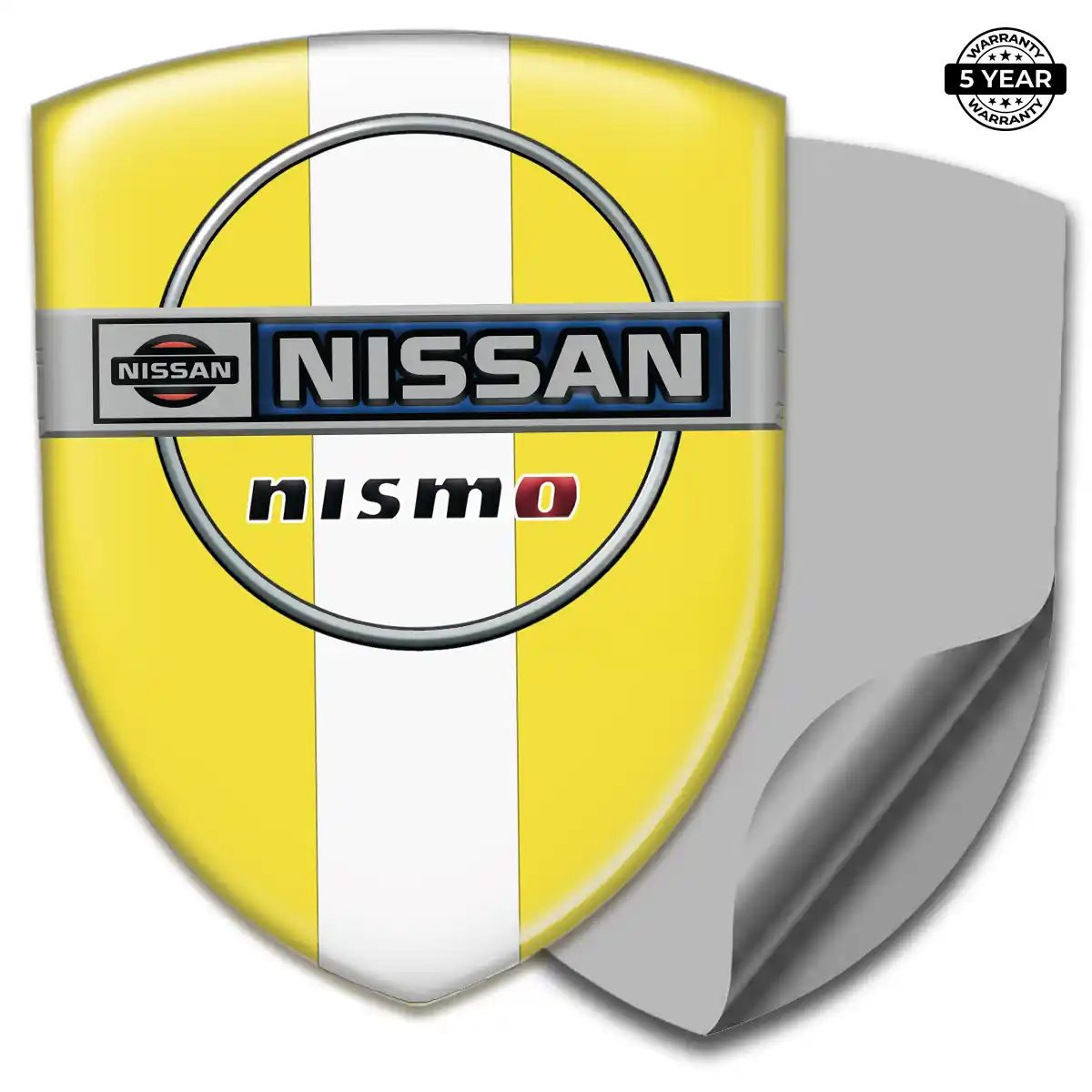 Nissan Gel Emblem Sticker Interior Elegance