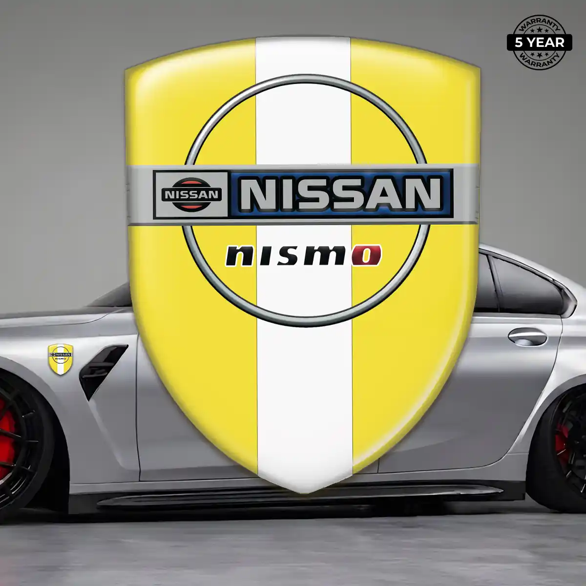 Nissan Gel Emblem Sticker Interior Elegance