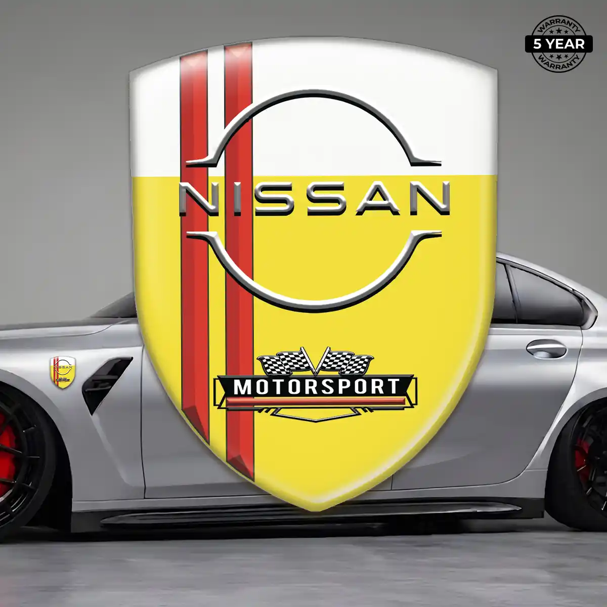 Nissan Gel Emblem Sticker Opulent Line