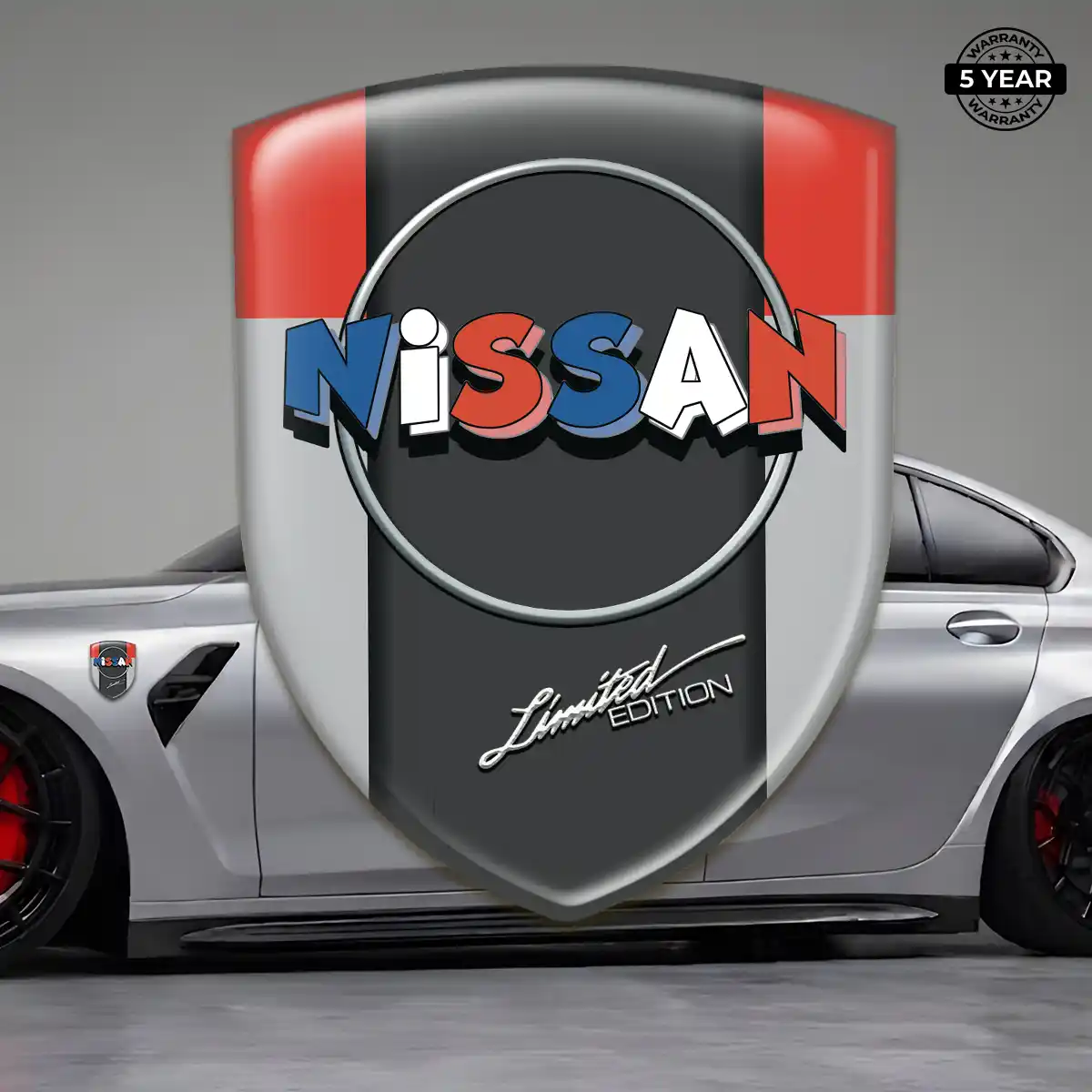 Nissan Gel Emblem Sticker Outer Style