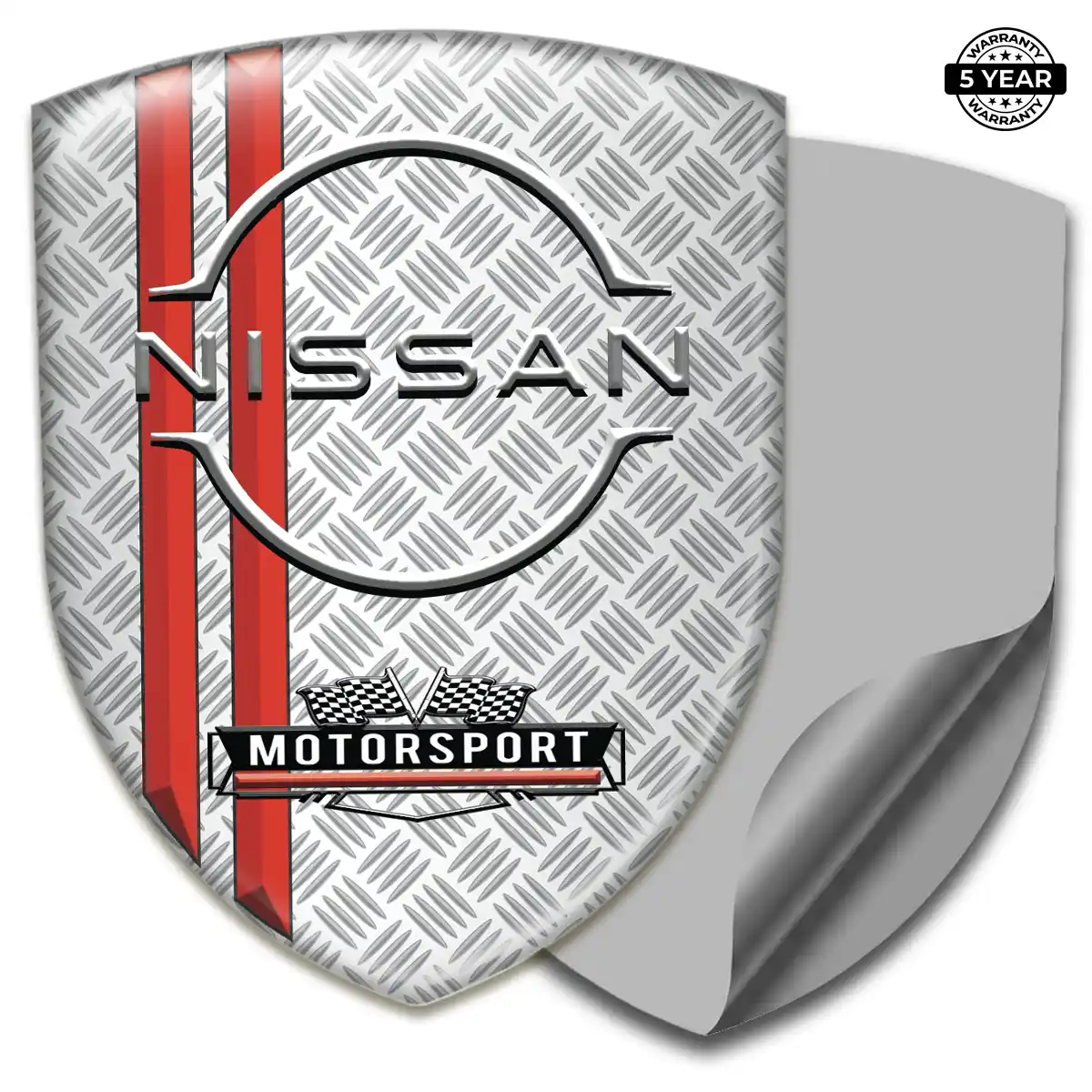 Nissan Gel Emblem Sticker Premium Dome