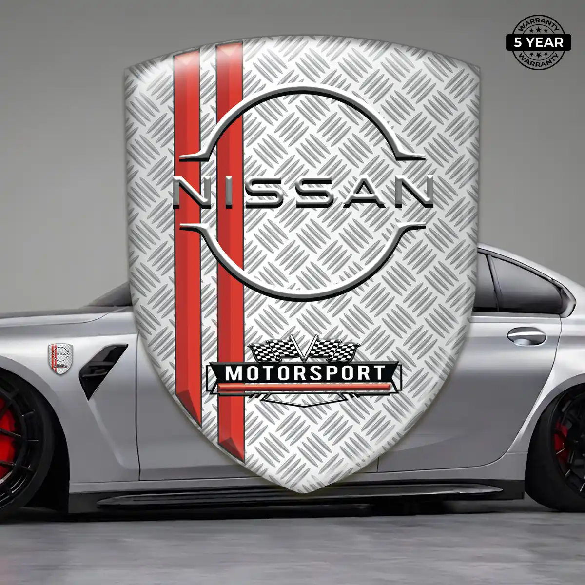 Nissan Gel Emblem Sticker Premium Dome