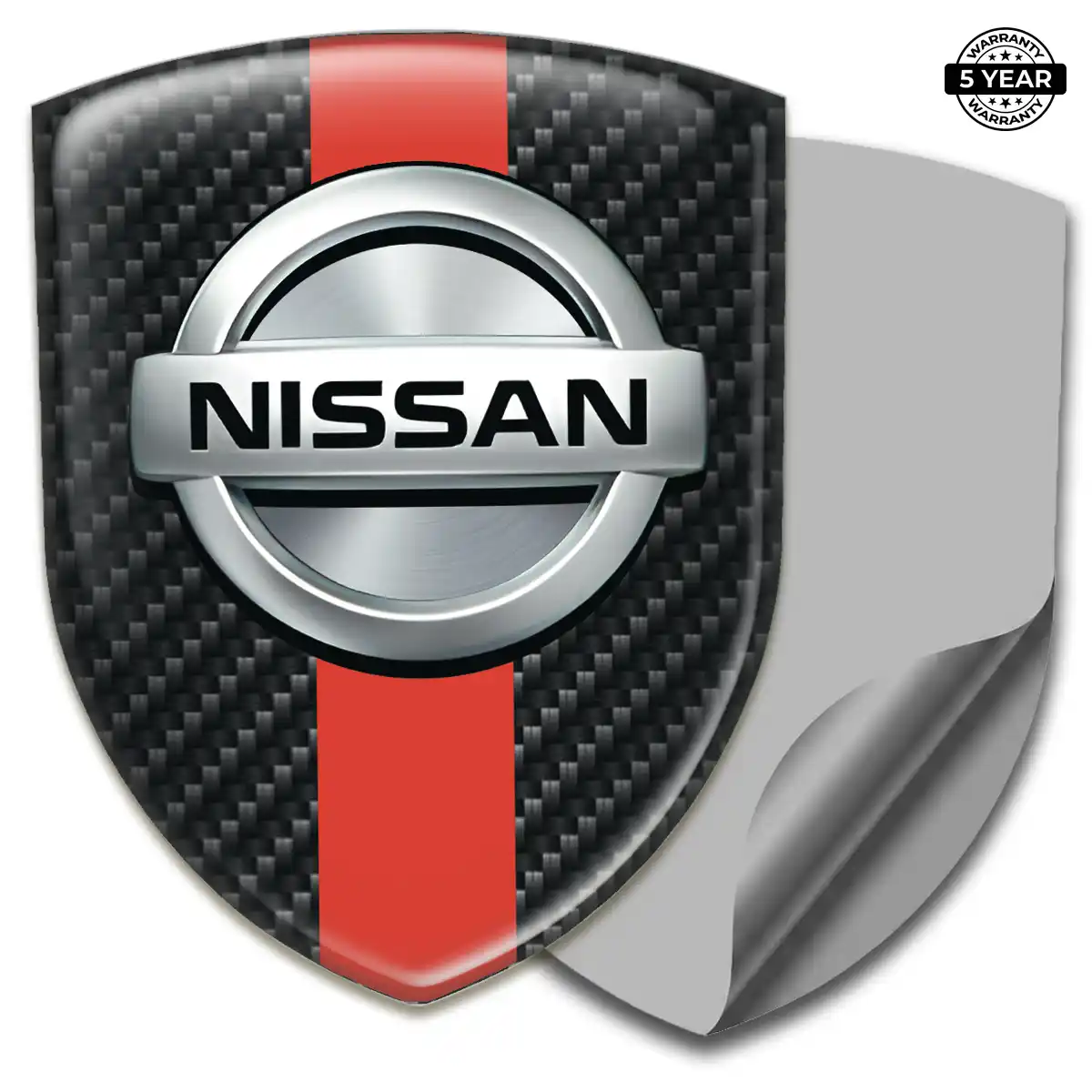 Nissan Gel Emblem Sticker Resin Elite