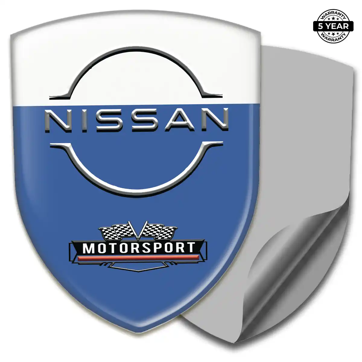 Nissan Gel Emblem Sticker Sleek Style