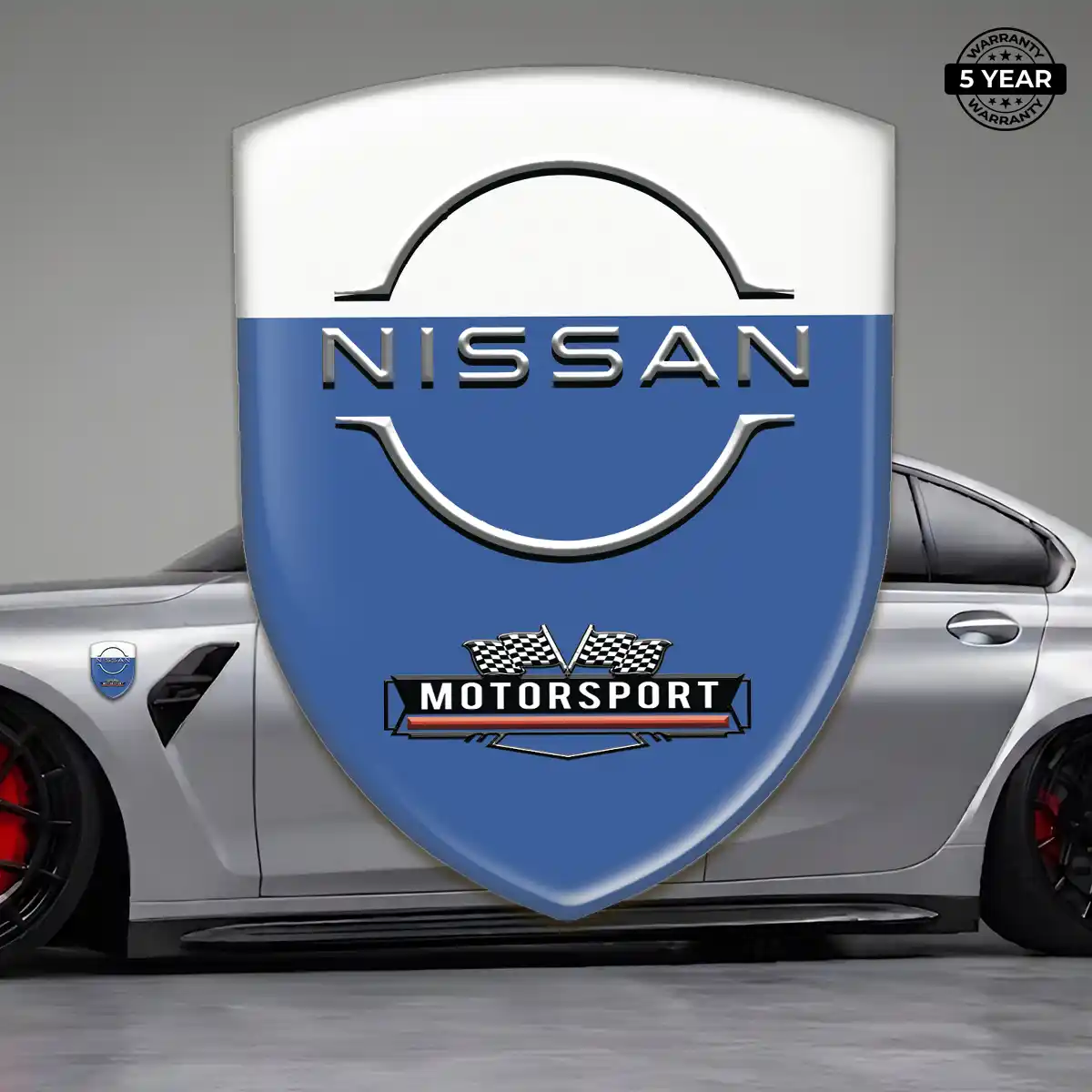 Nissan Gel Emblem Sticker Sleek Style