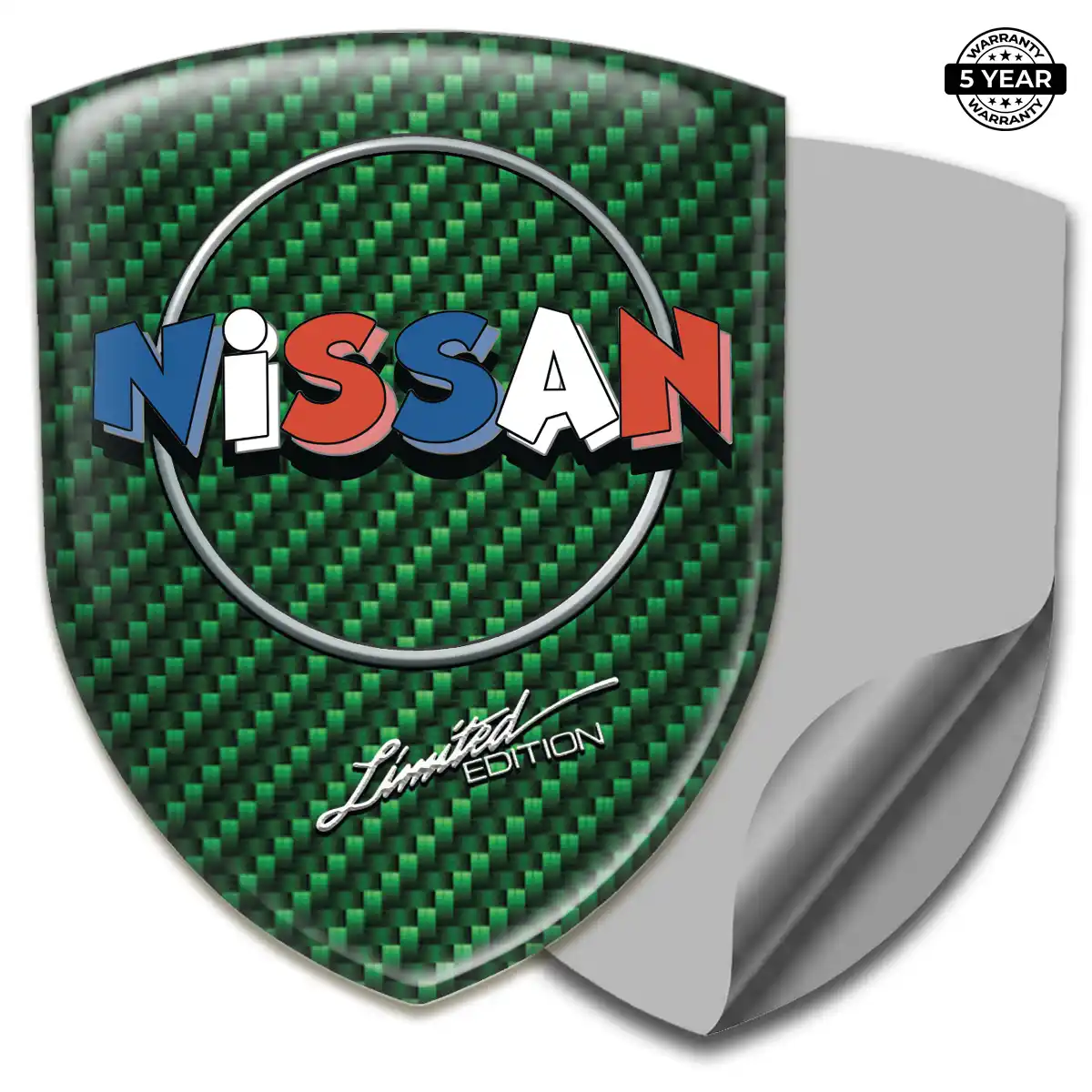 Nissan Gel Emblem Sticker Street Tuning