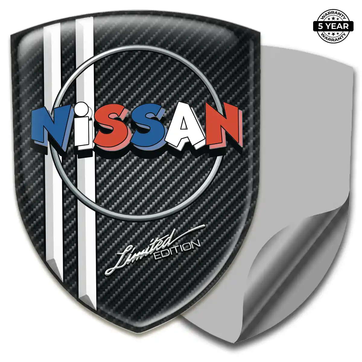 Nissan Gel Emblem Sticker Superior Craft