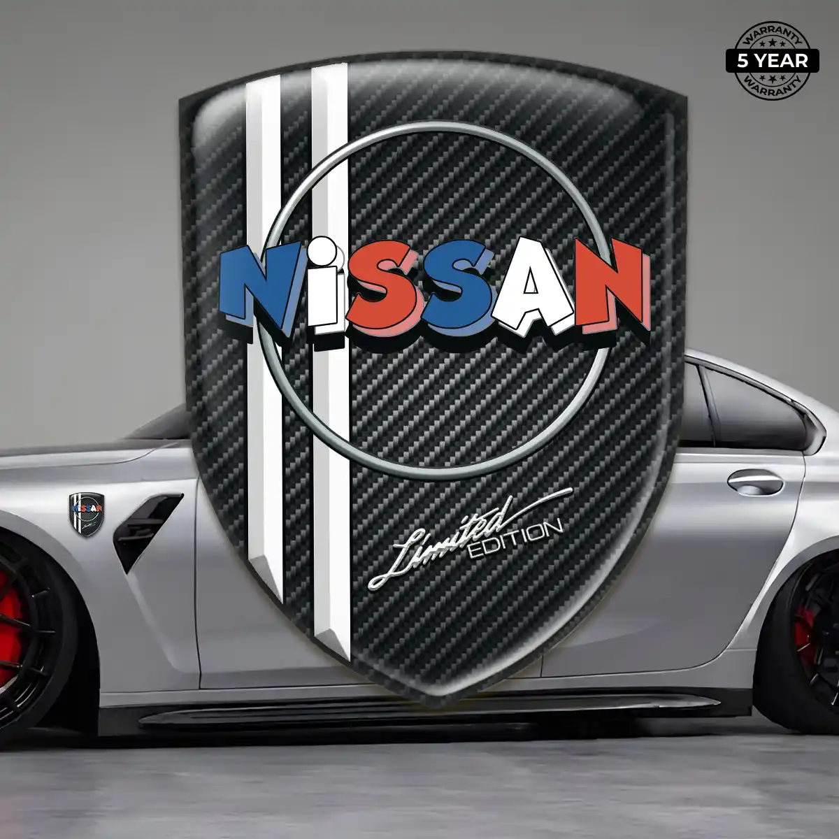 Nissan Gel Emblem Sticker Superior Craft