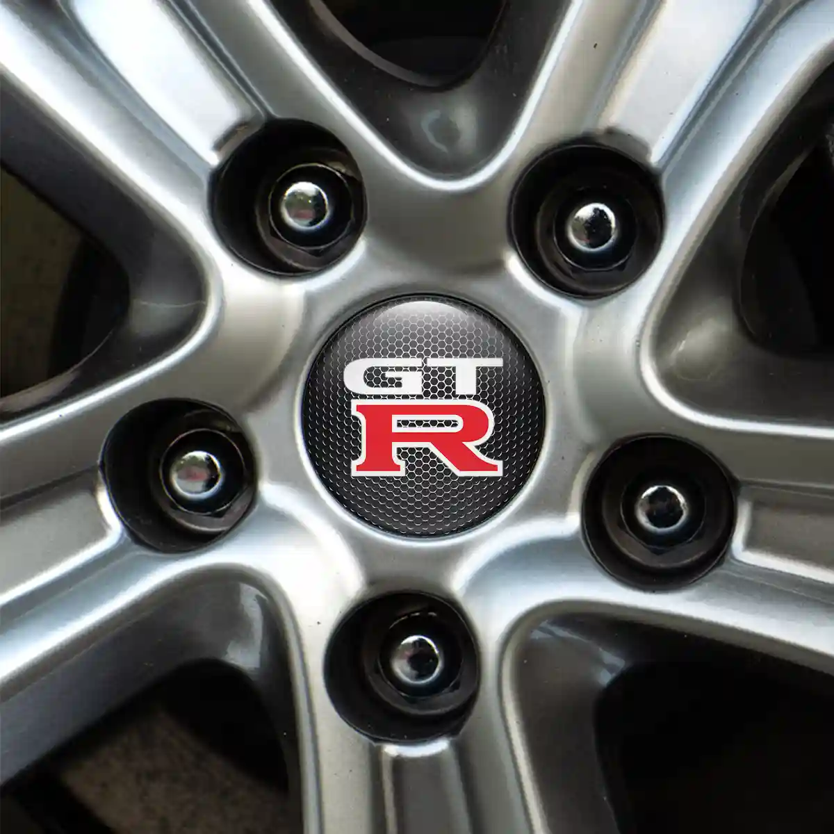 Nissan GTR Badge Emblems Center Cap Sleek Style