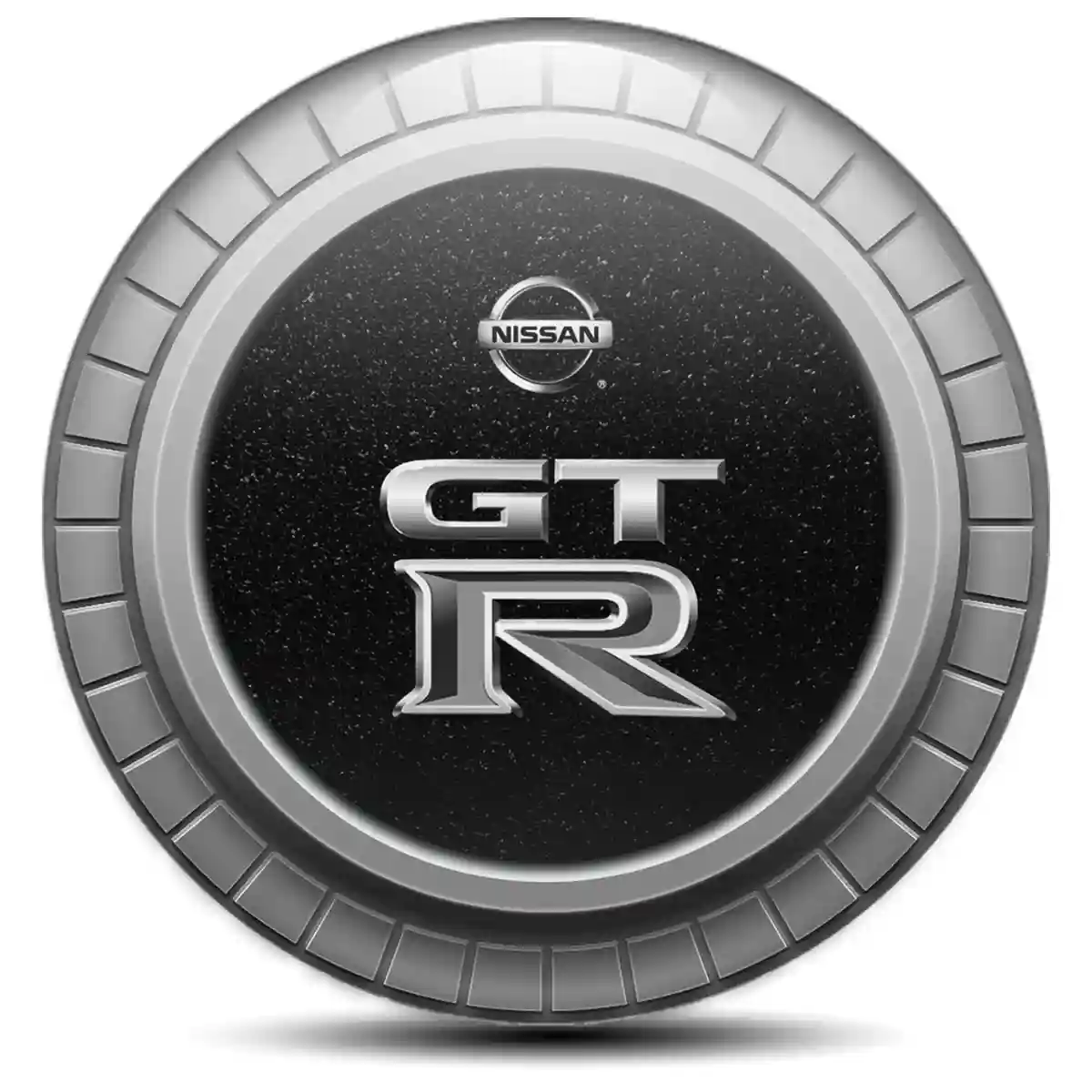 Nissan GTR Domed Emblem Sleek Style