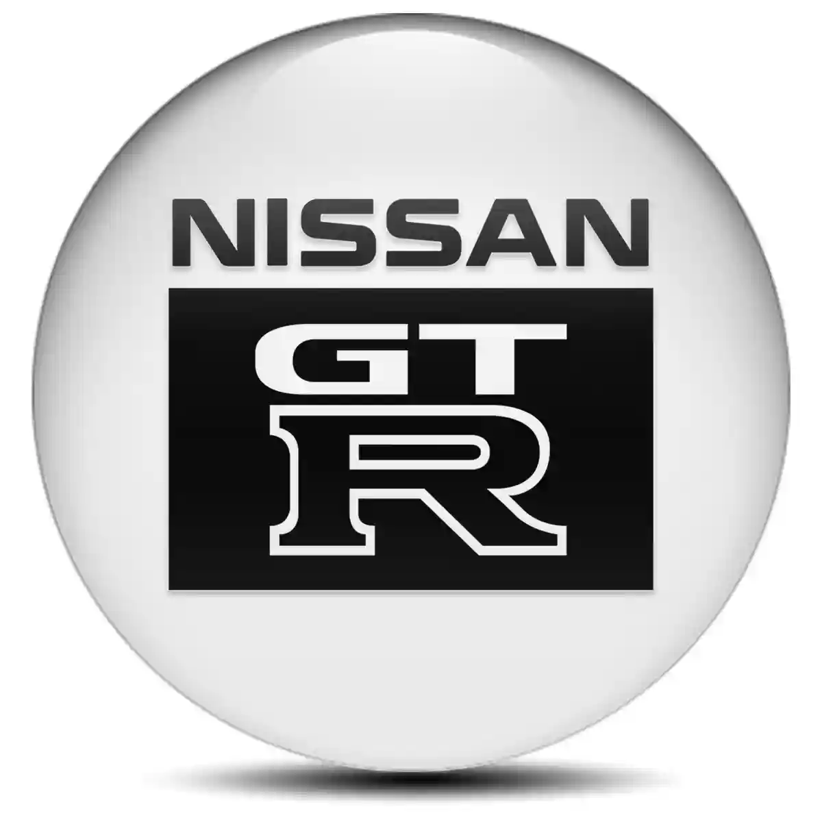 Nissan GTR Emblem Badge Self-Adhesive Sleek Style