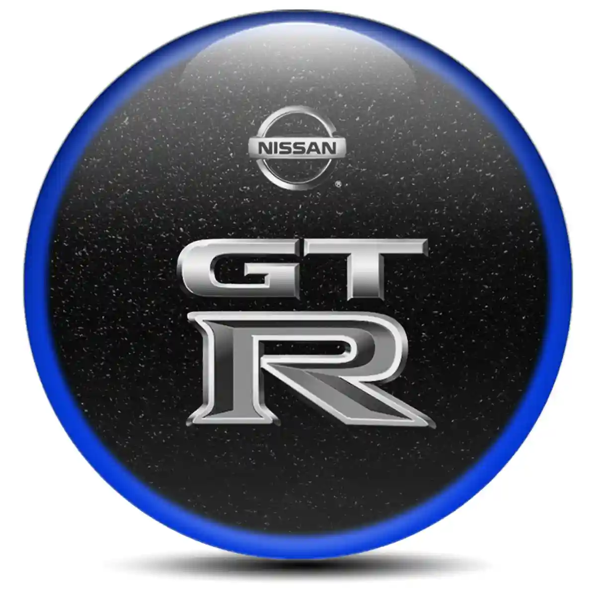 Nissan GTR Emblem Center Hub Cap Self-Adhesive Sleek Style