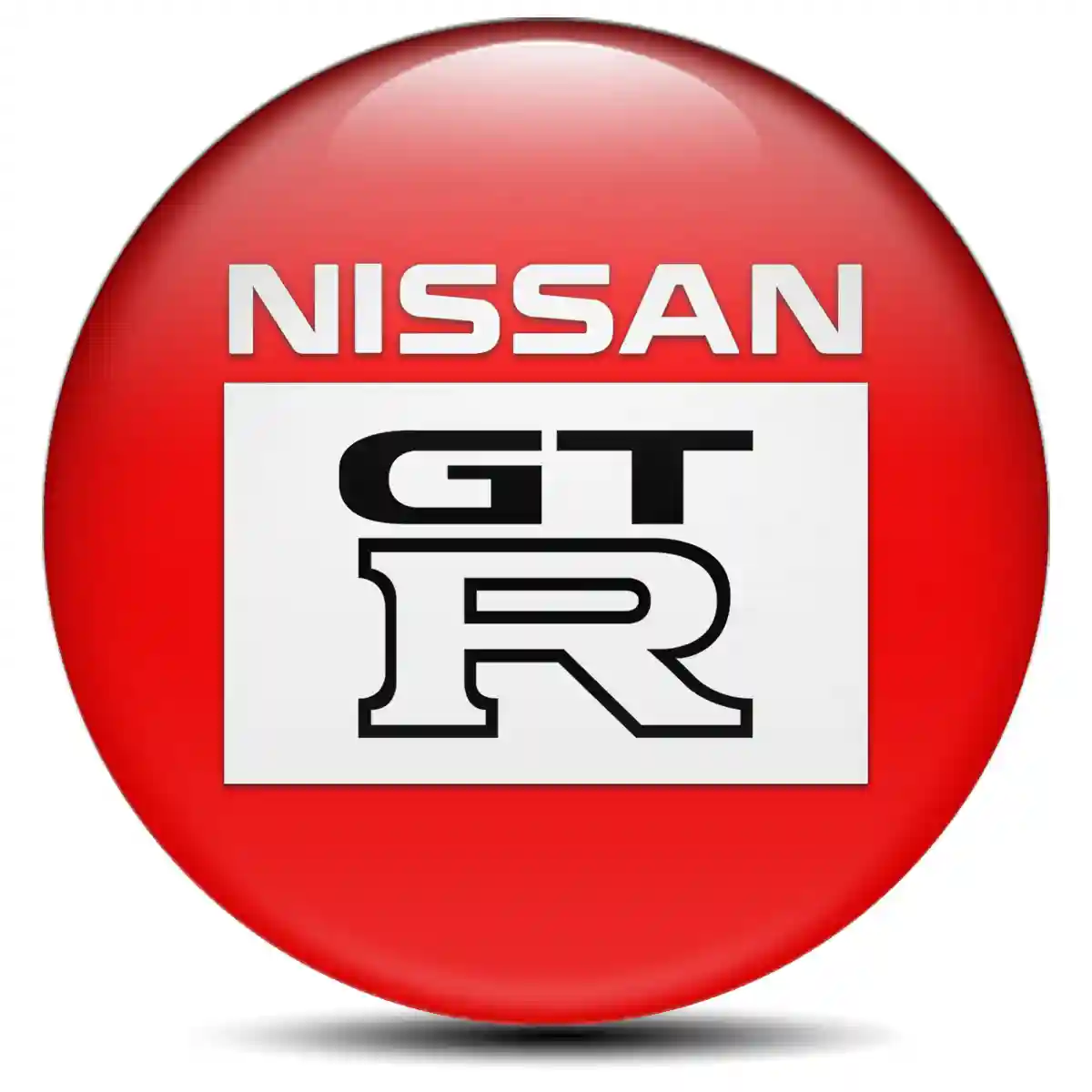 Nissan GTR Logo Emblem Self-Adhesive Sleek Style
