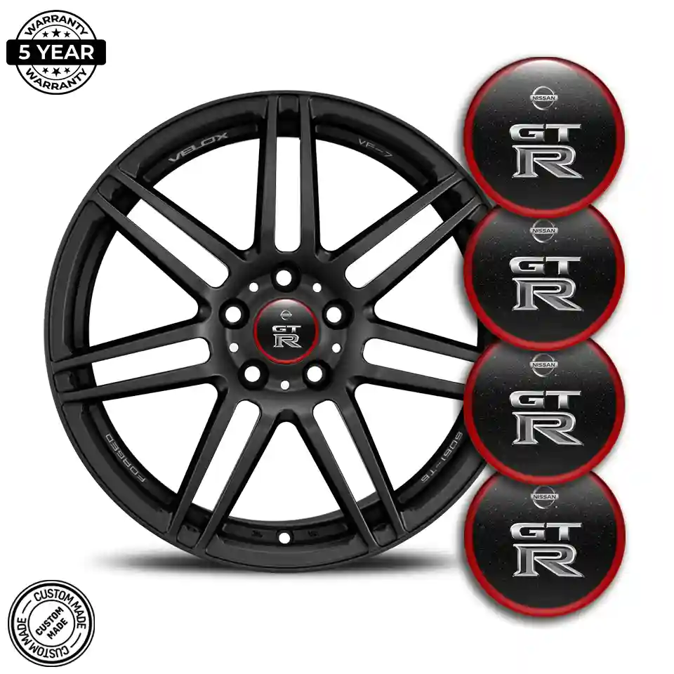 Nissan GTR Logo Silicone Emblem Sleek Style
