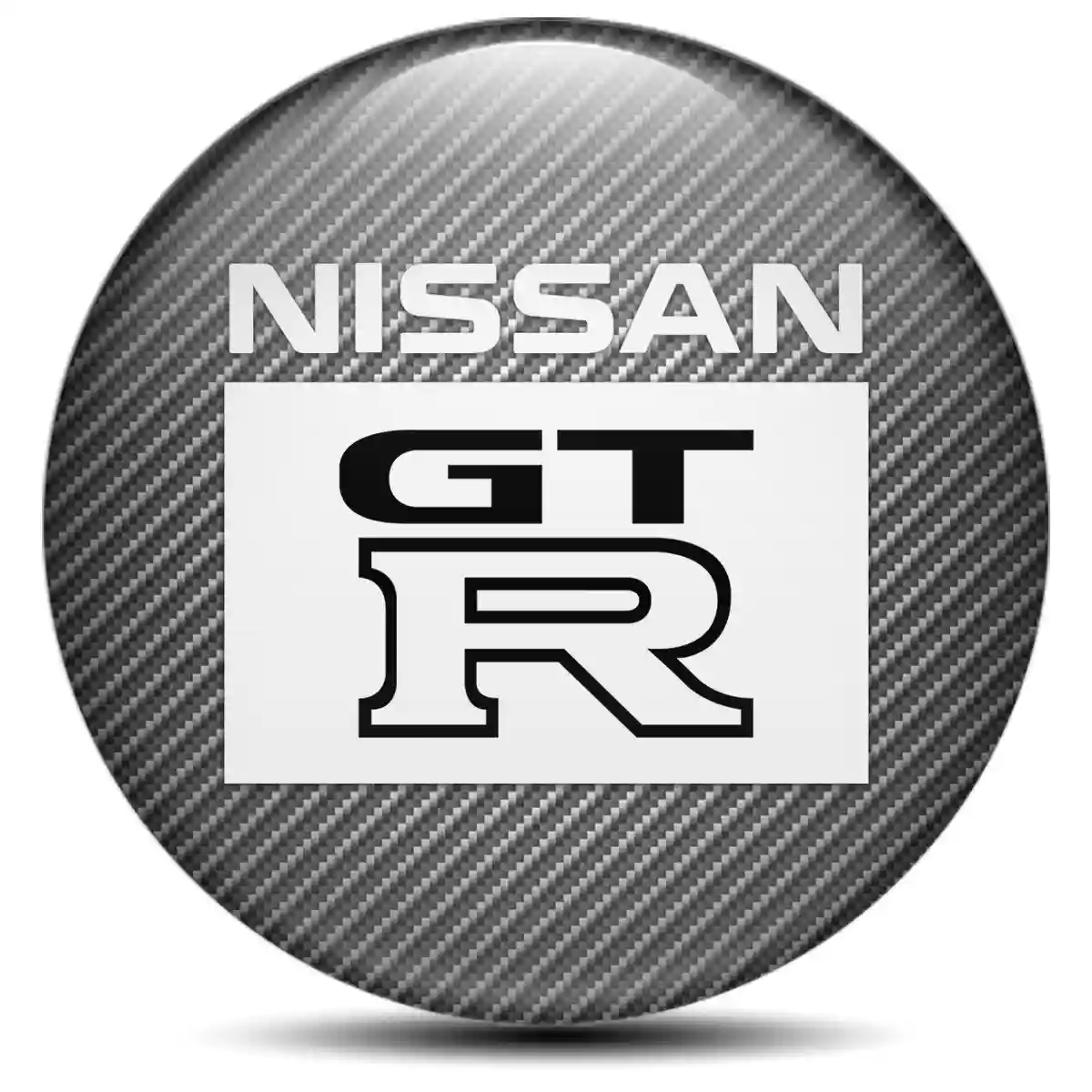 Nissan GTR Silicone Emblem Self-Adhesive Sleek Style