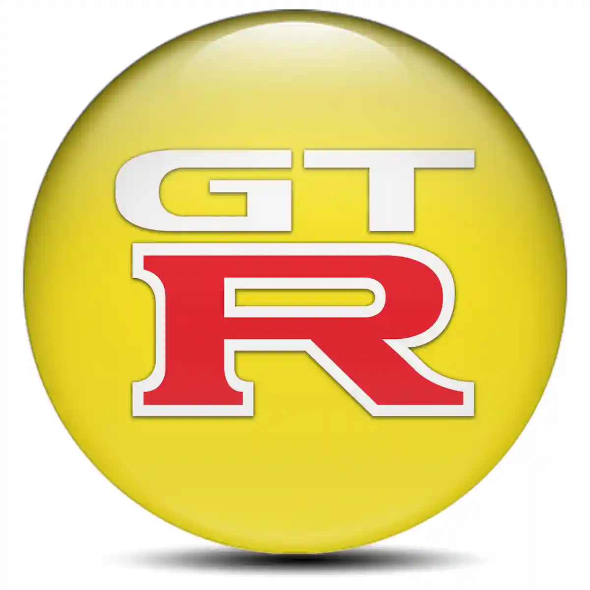 Nissan GTR Silicone Sticker Sleek Style