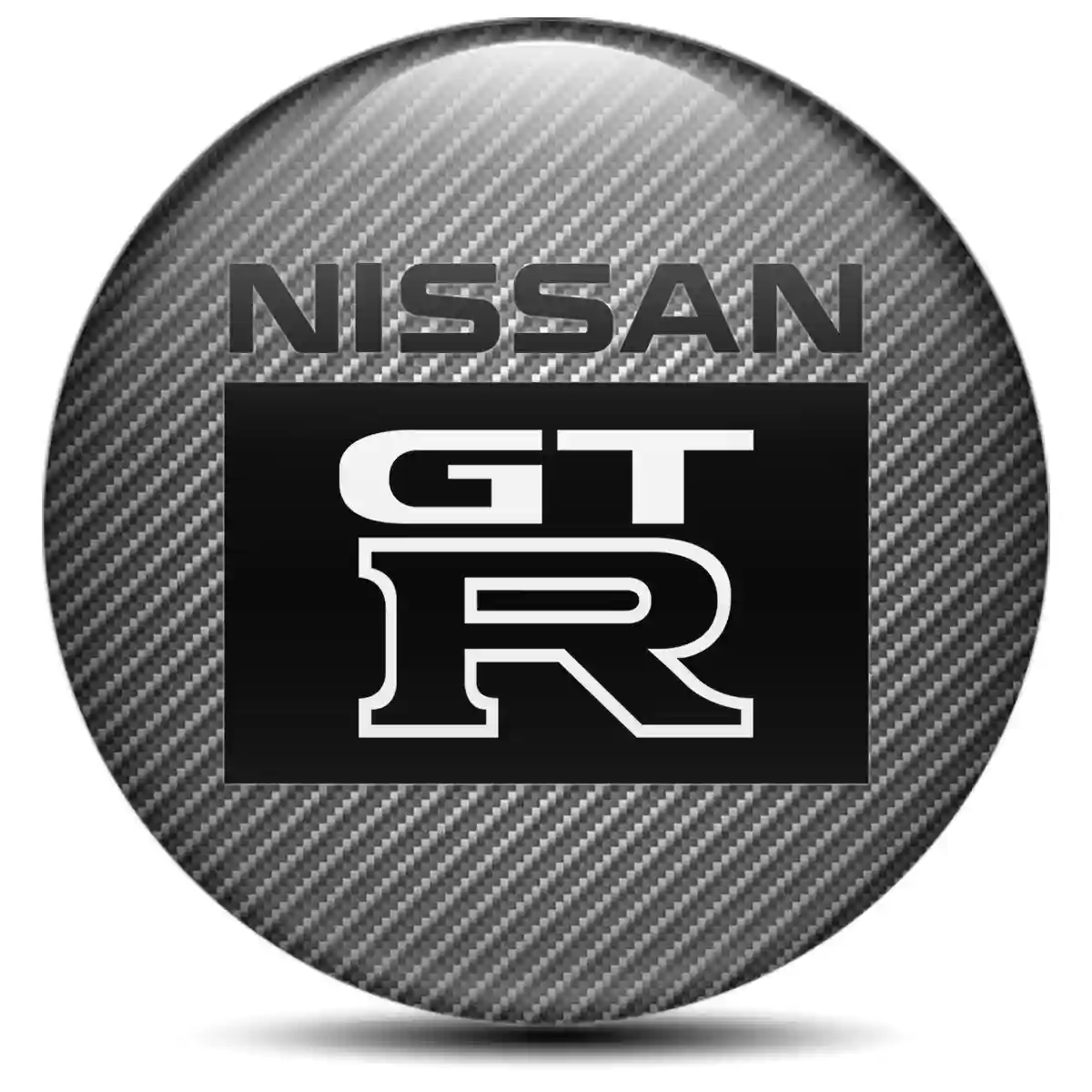 Nissan GTR Wheel Emblem Self-Adhesive Sleek Style
