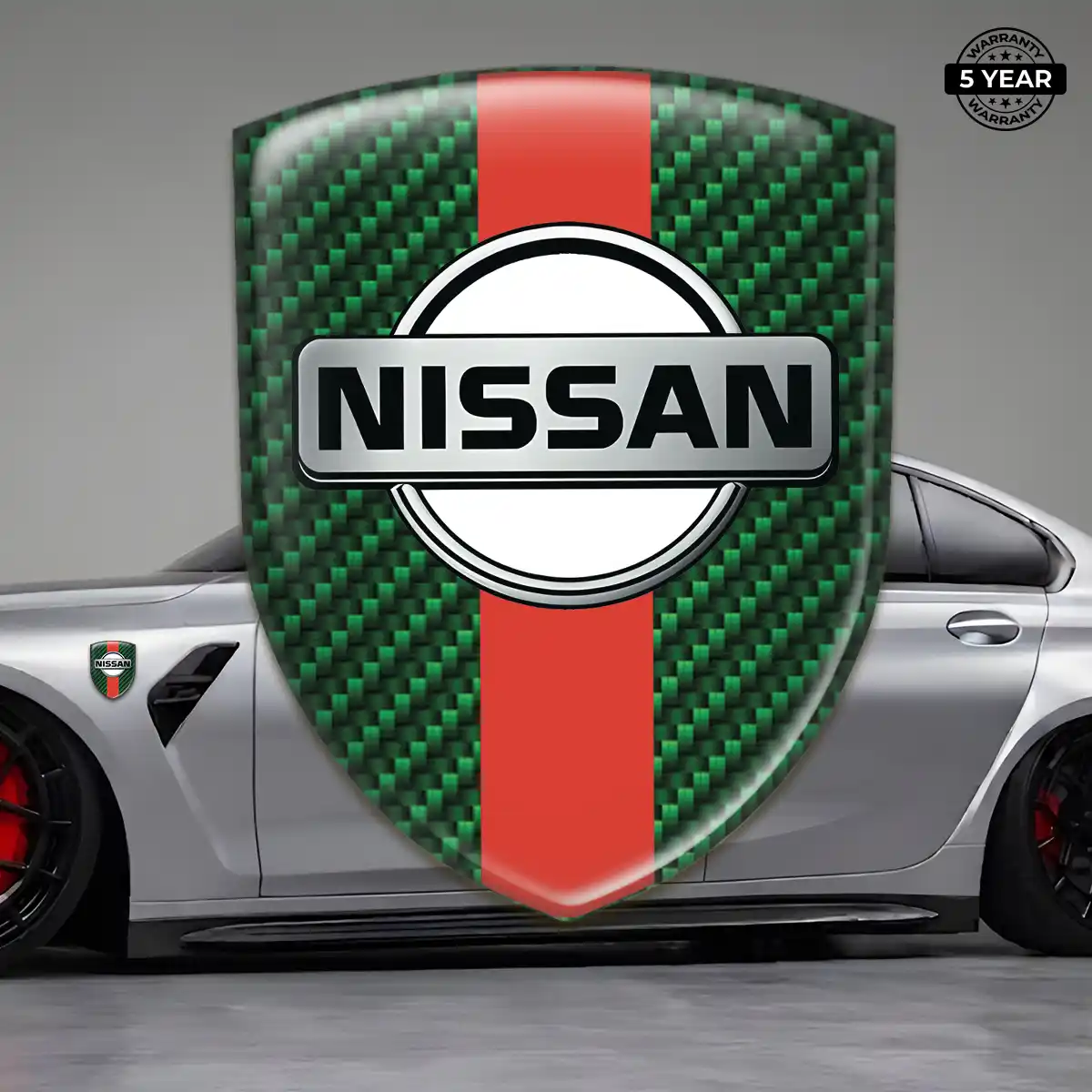 Nissan Logo Badge Cabin Style