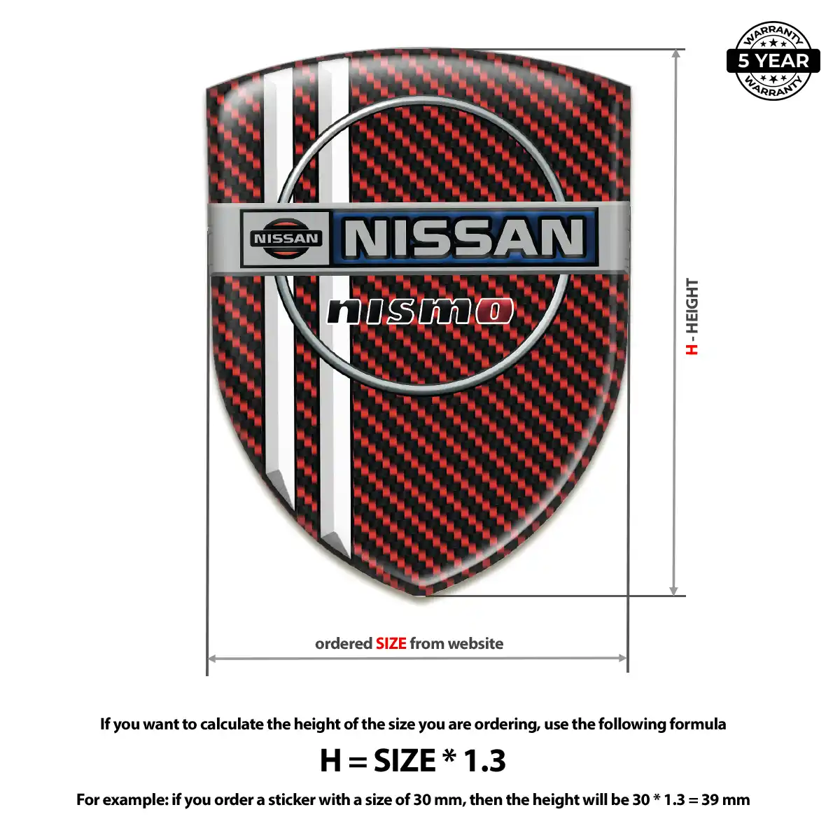 Nissan Logo Badge Deluxe Edition