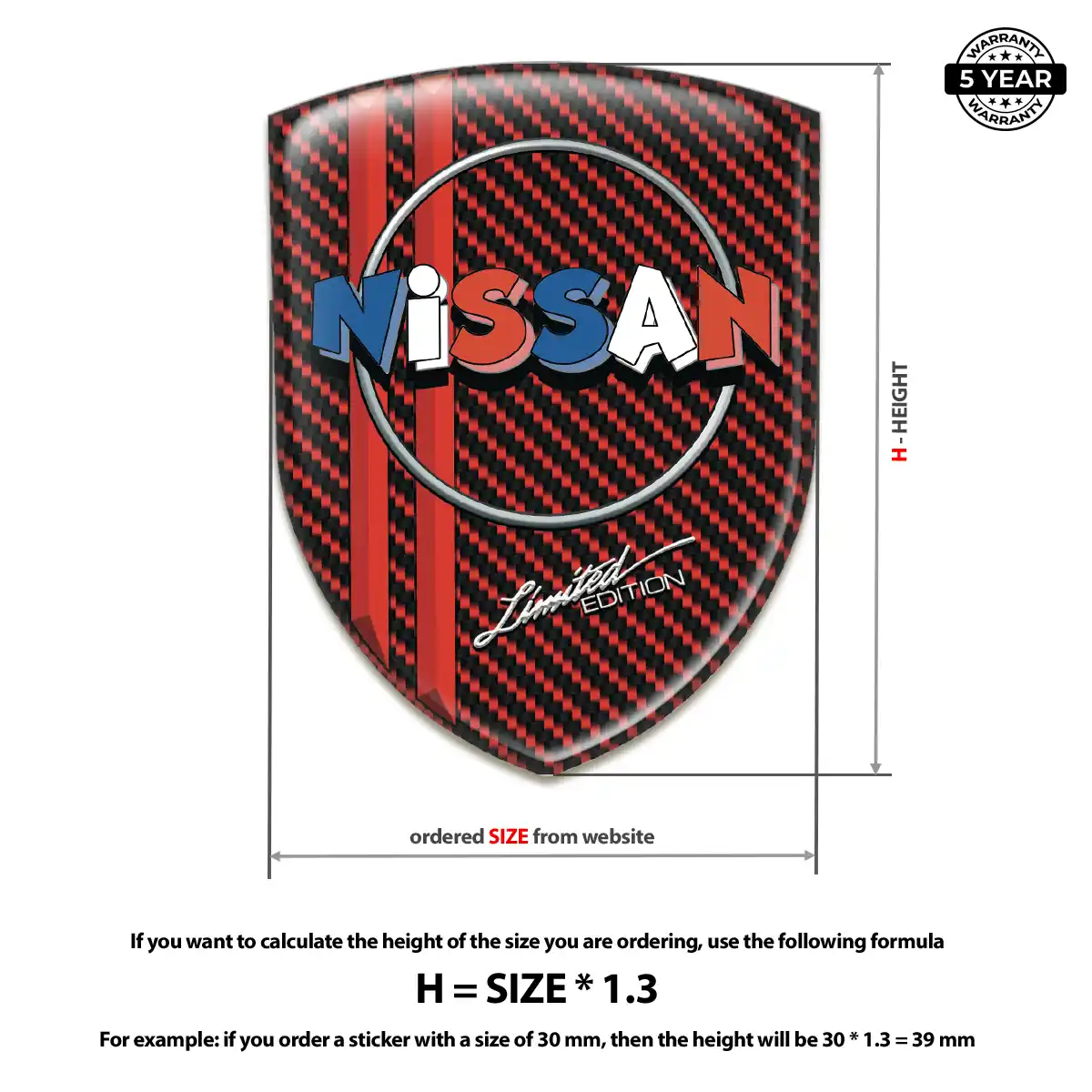 Nissan Logo Badge Elite Edition