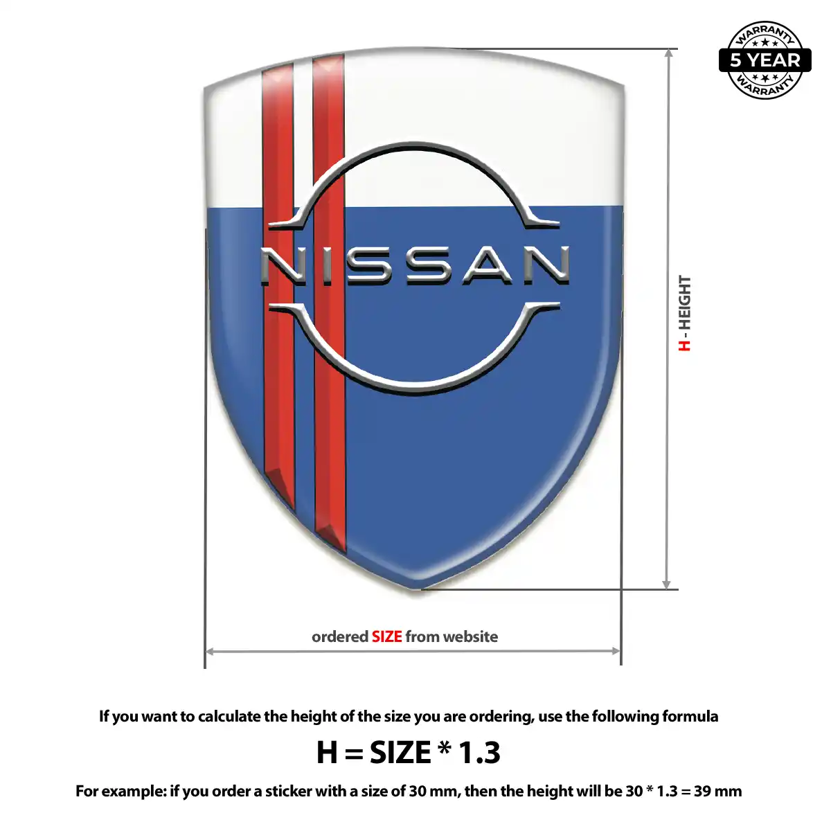 Nissan Logo Badge Interior Elegance