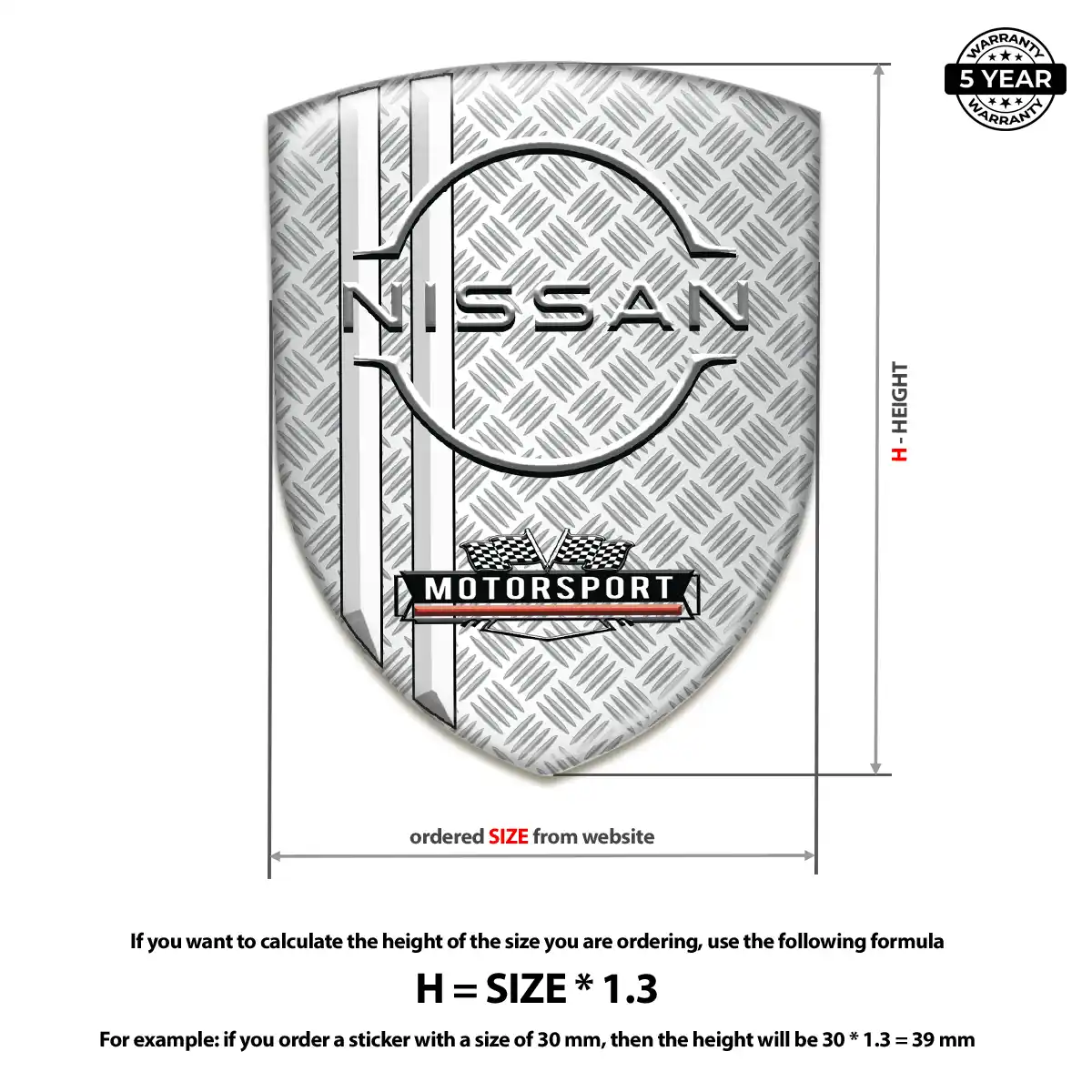 Nissan Logo Badge Interior Luxe