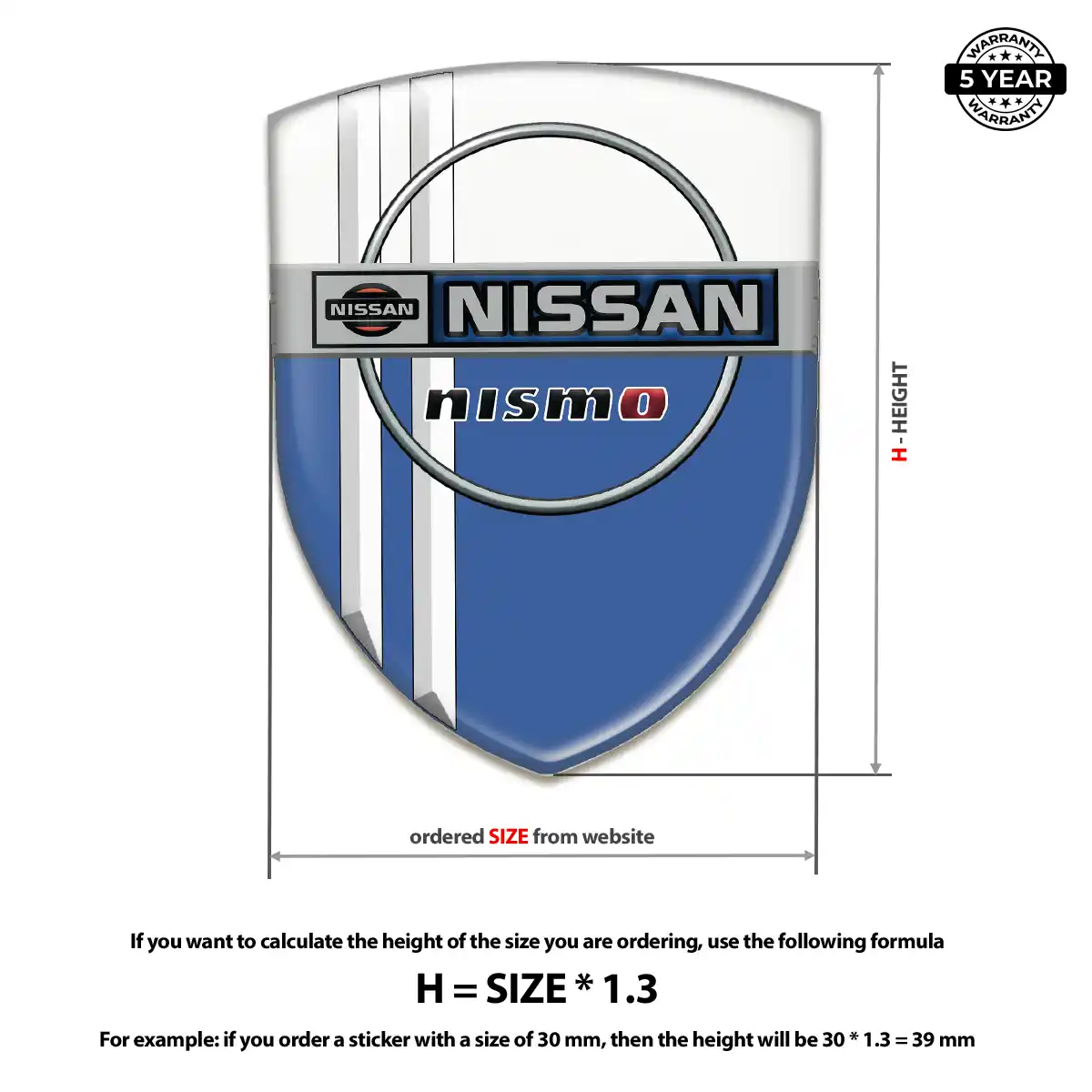 Nissan Logo Badge Noble Edition