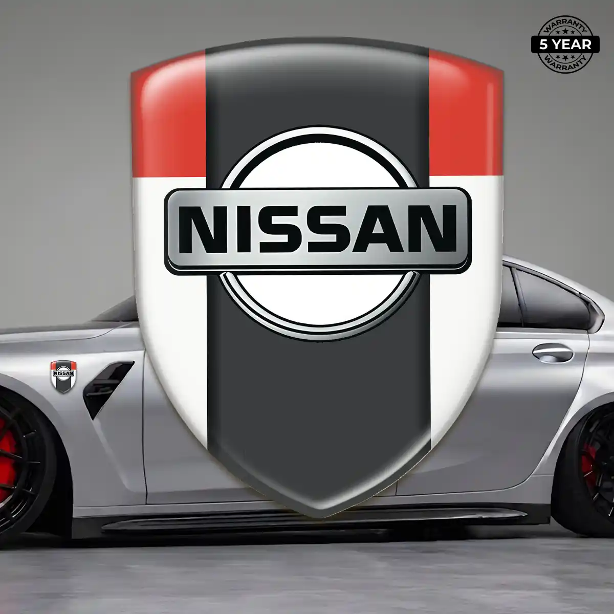 Nissan Logo Badge Premium Dome