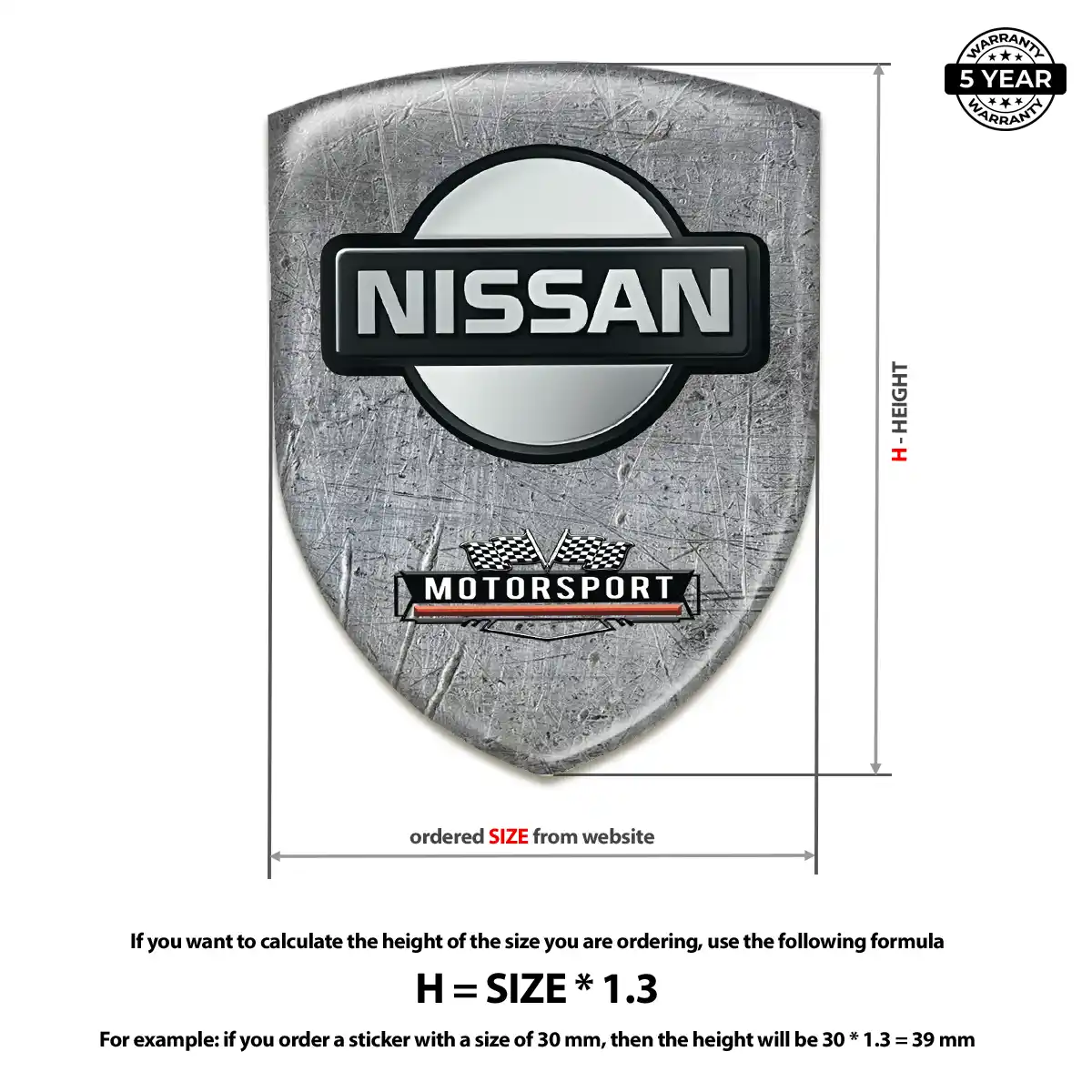 Nissan Logo Badge Refined Design
