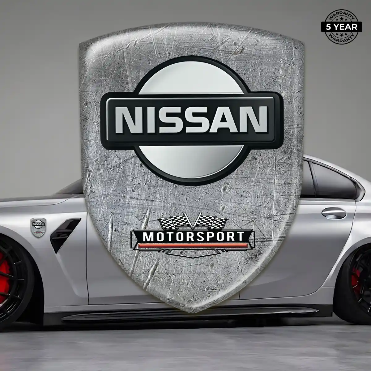 Nissan Logo Badge Refined Design