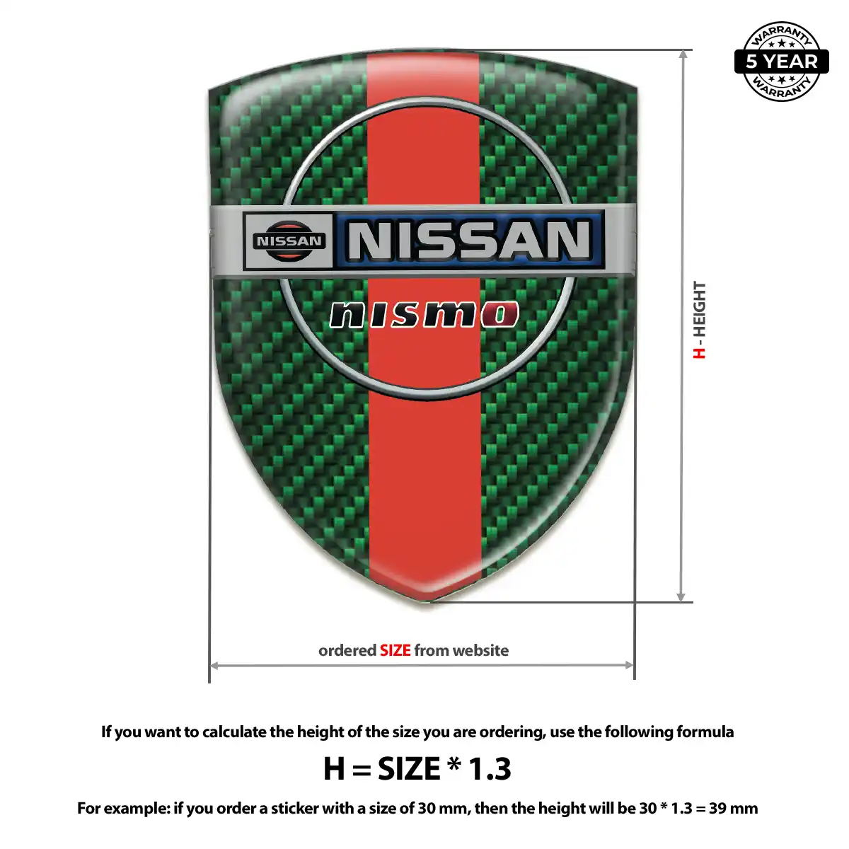Nissan Logo Badge Sleek Style