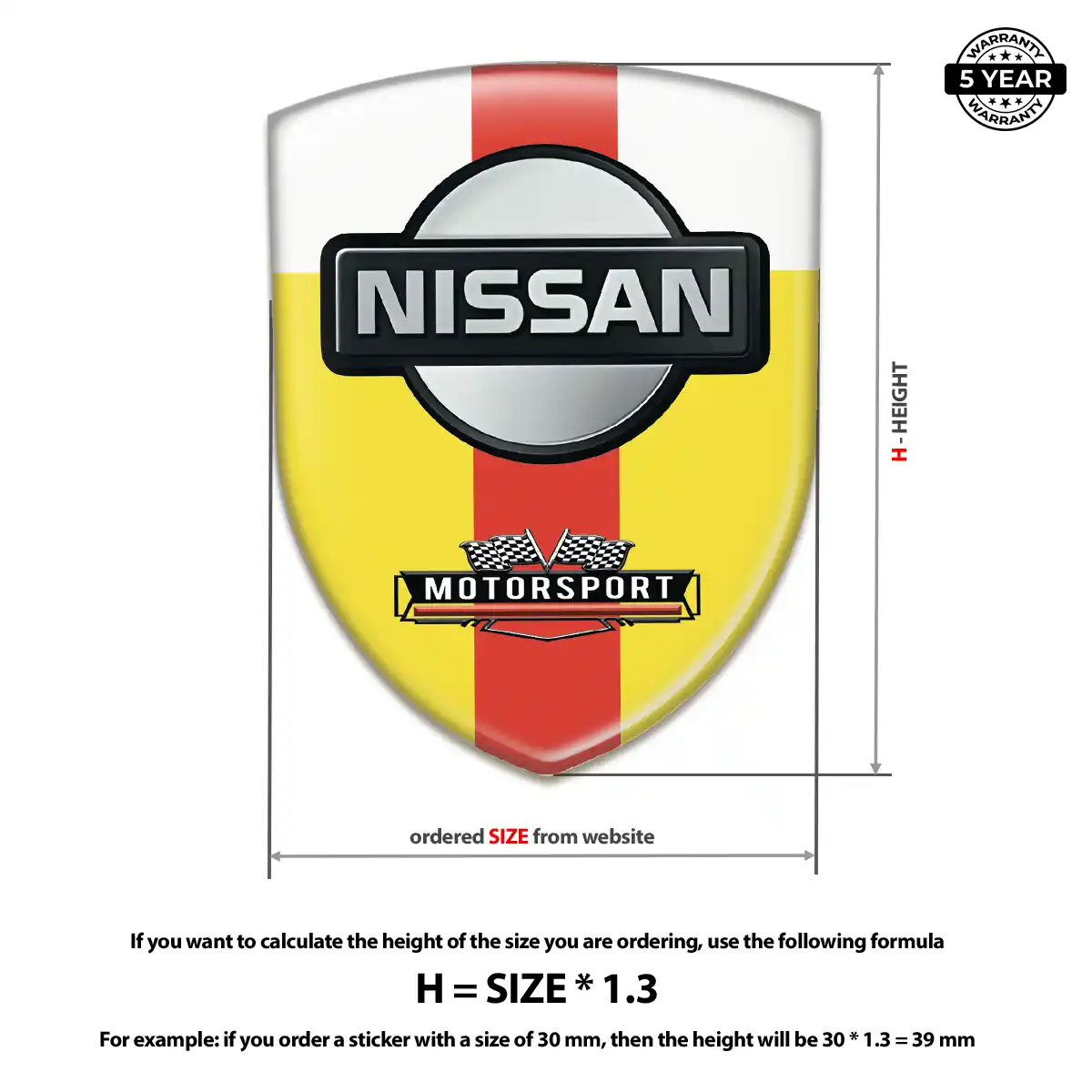 Nissan Logo Badge Street Tuning