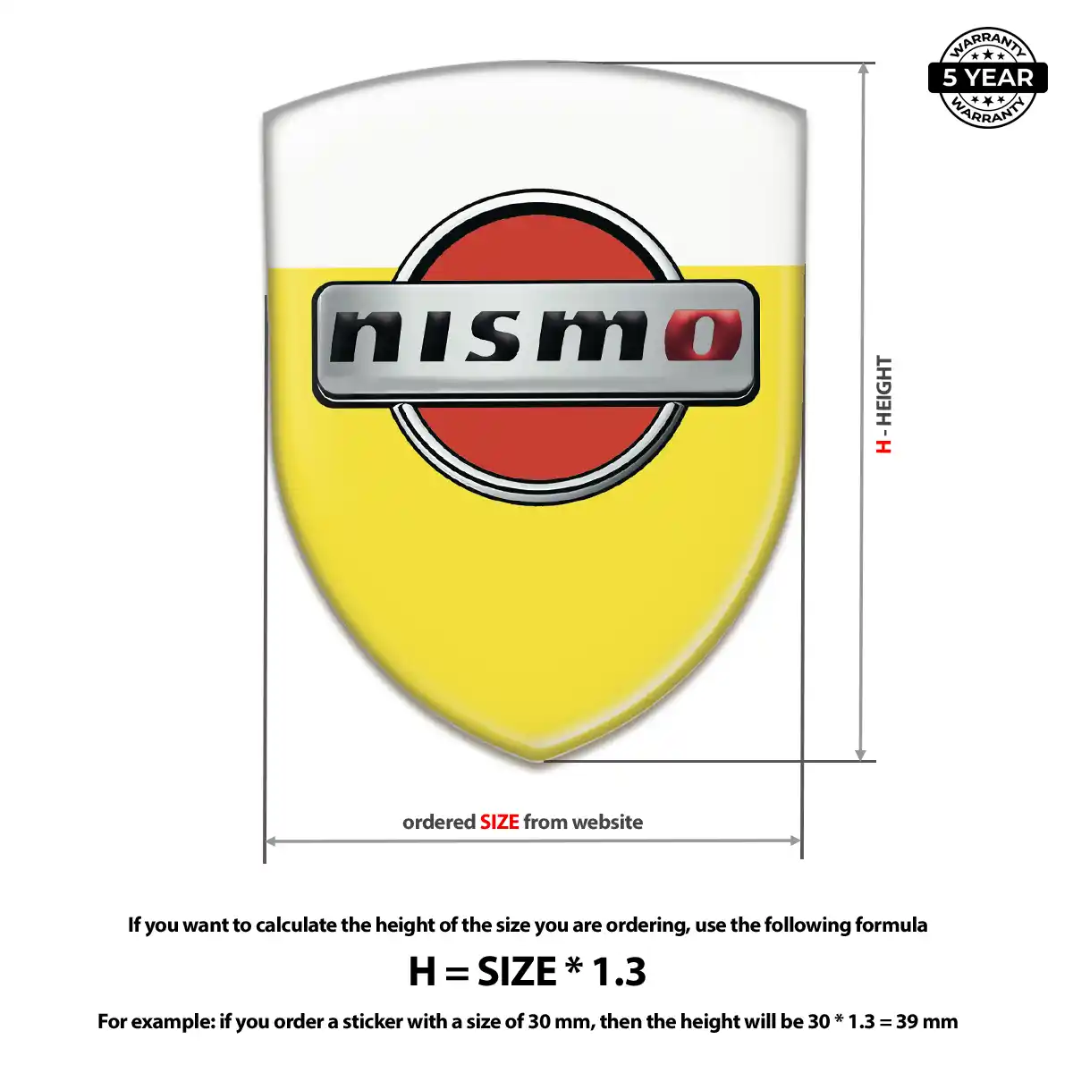 Nissan Logo Emblem Cabin Style